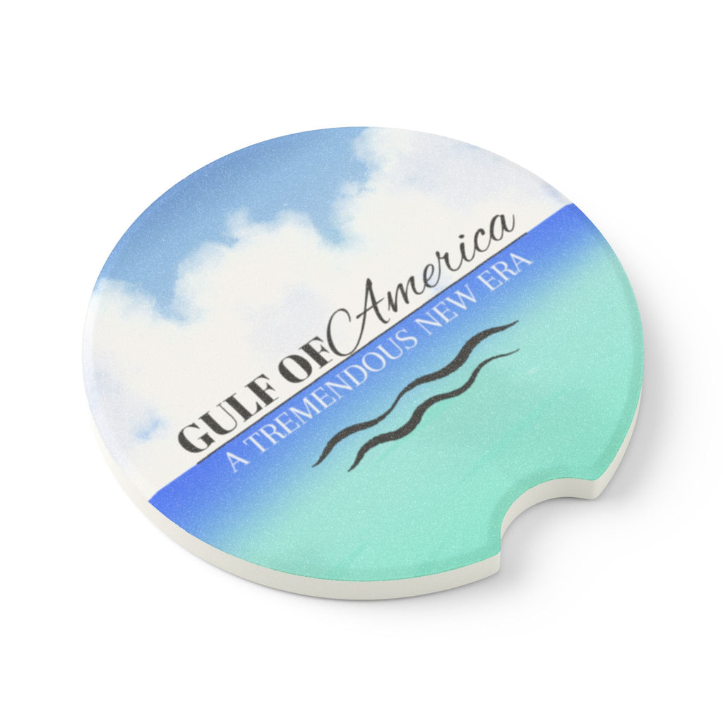 Tremendous American Gulf Soapstone Car Coaster