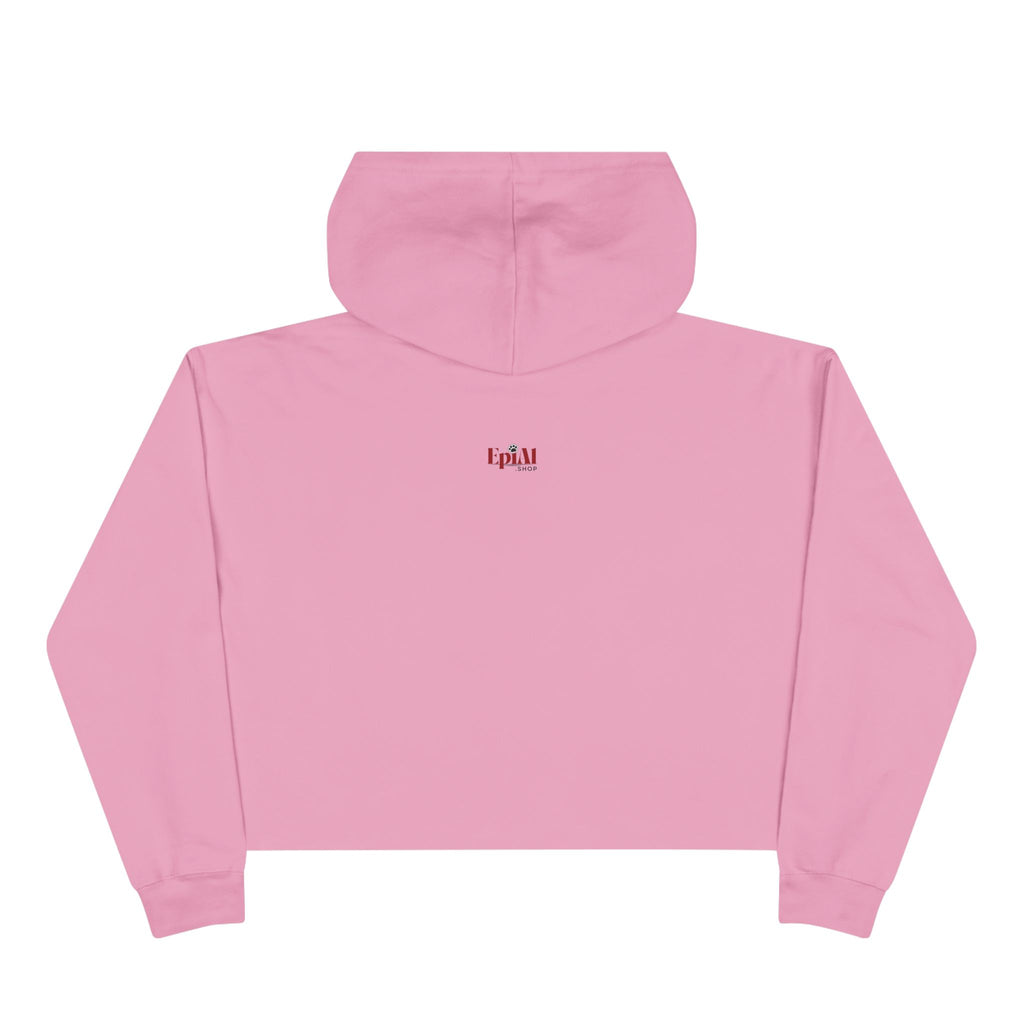 Purr Prose: Cacaphony of Life Crop Hoodie