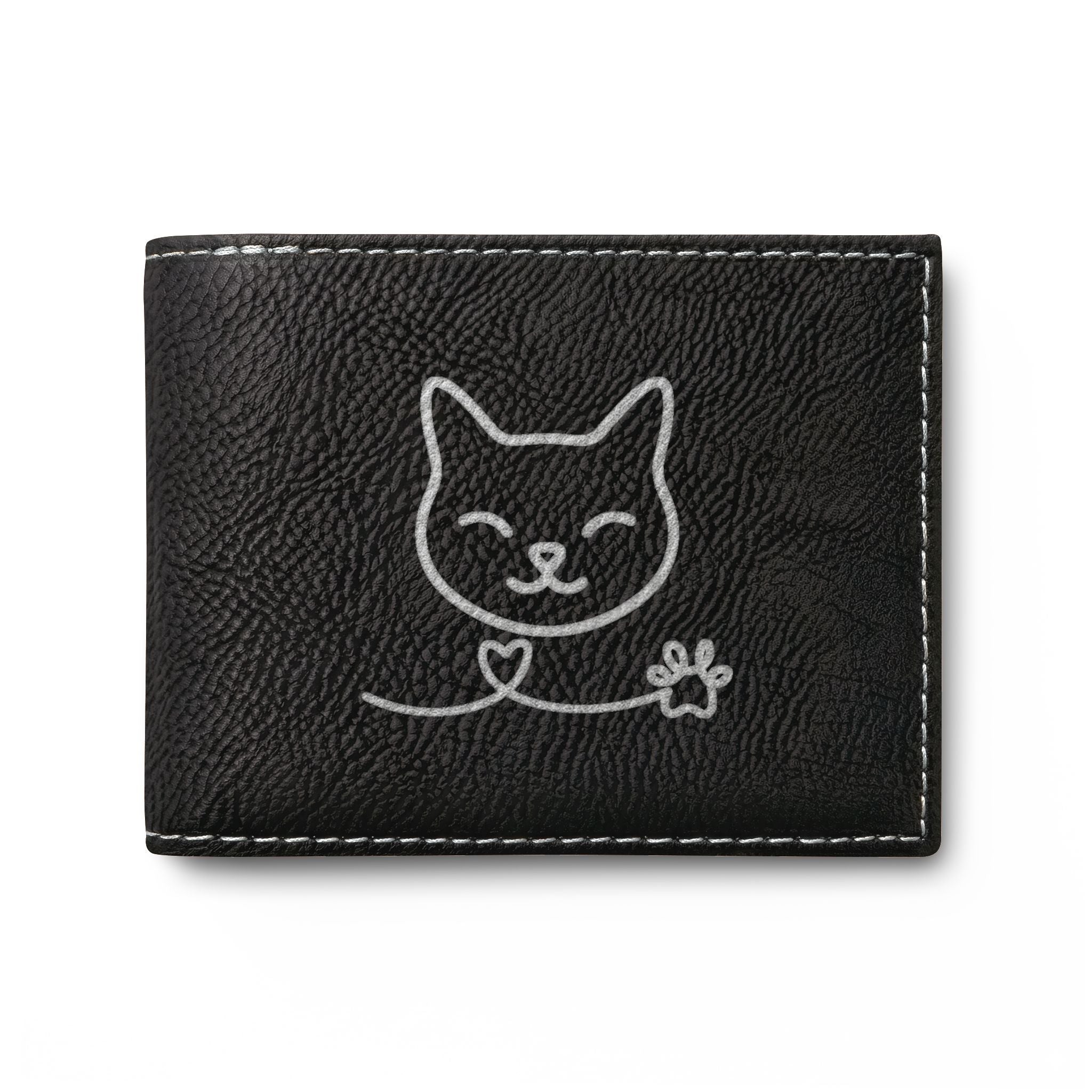 Cat People Get It RFID Slim Bifold Wallet