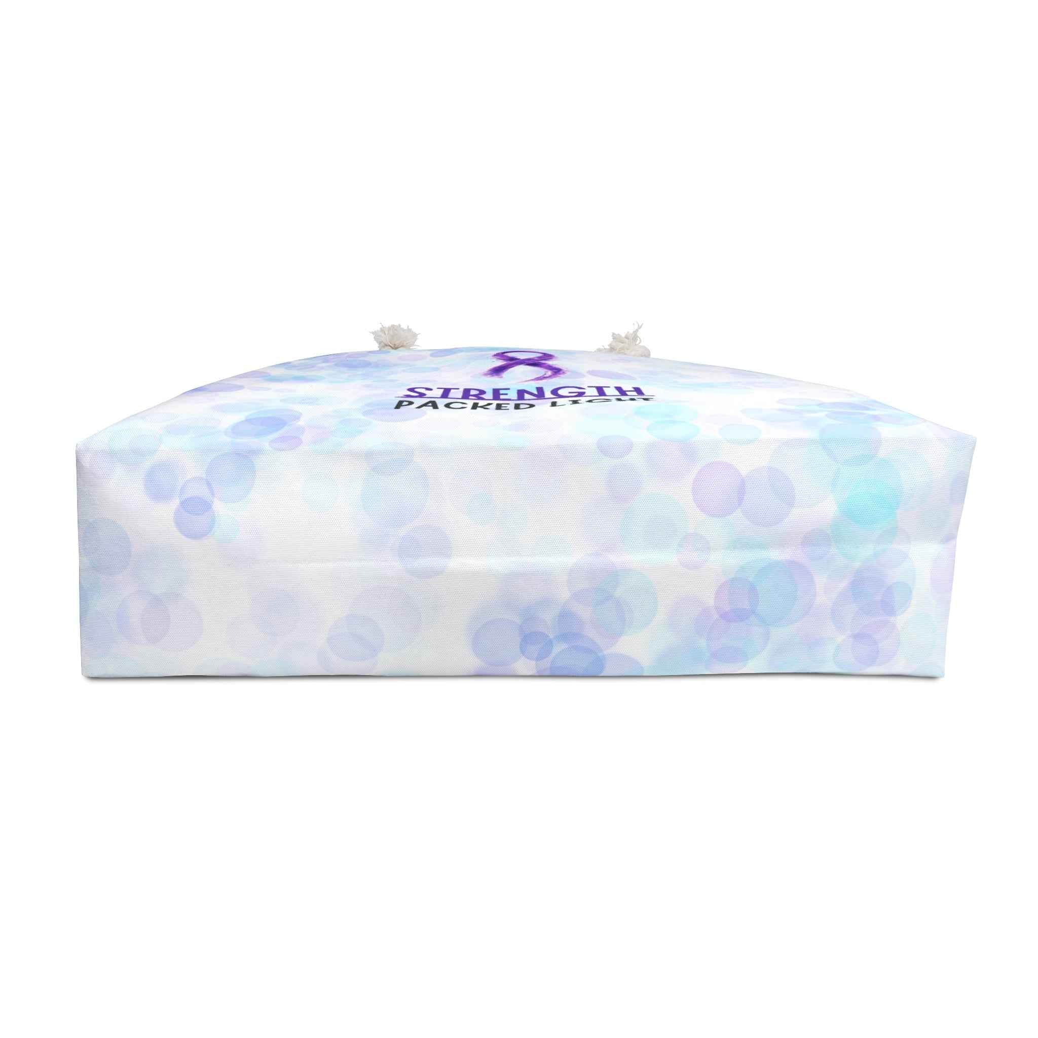 Strength, Packed Light – Epilepsy Awareness Weekender Bag