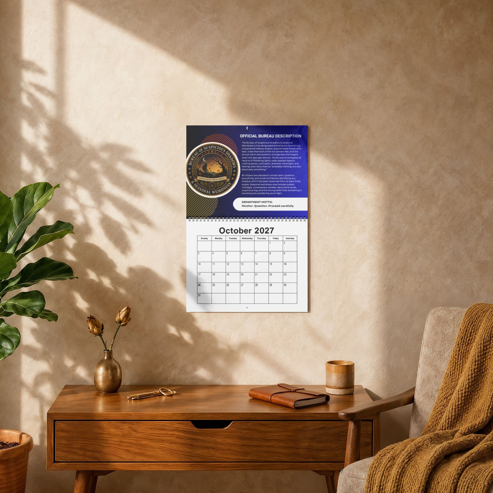 The Officially Unofficial 2027 Wall Calendar