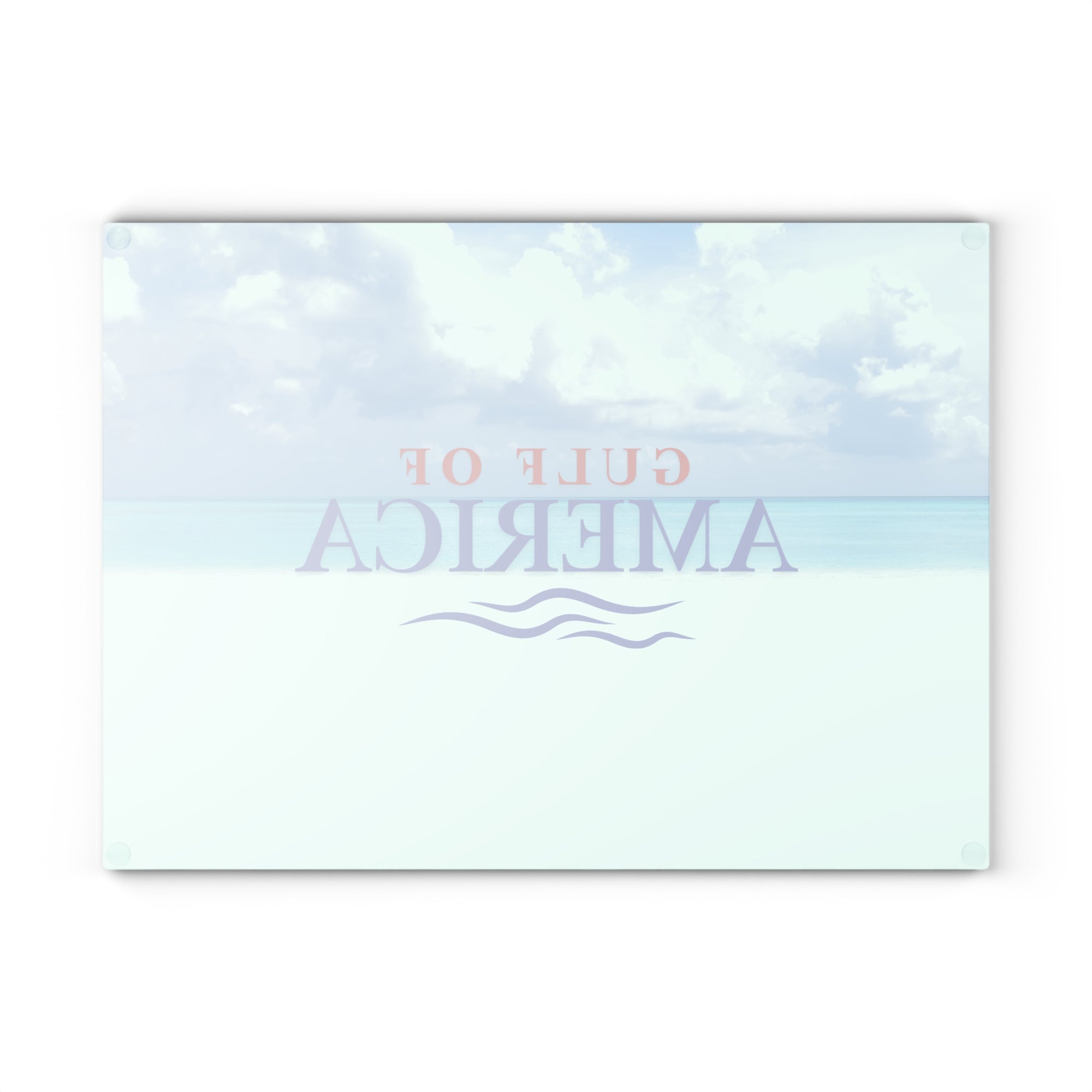 American Gulf Glass Cutting Board