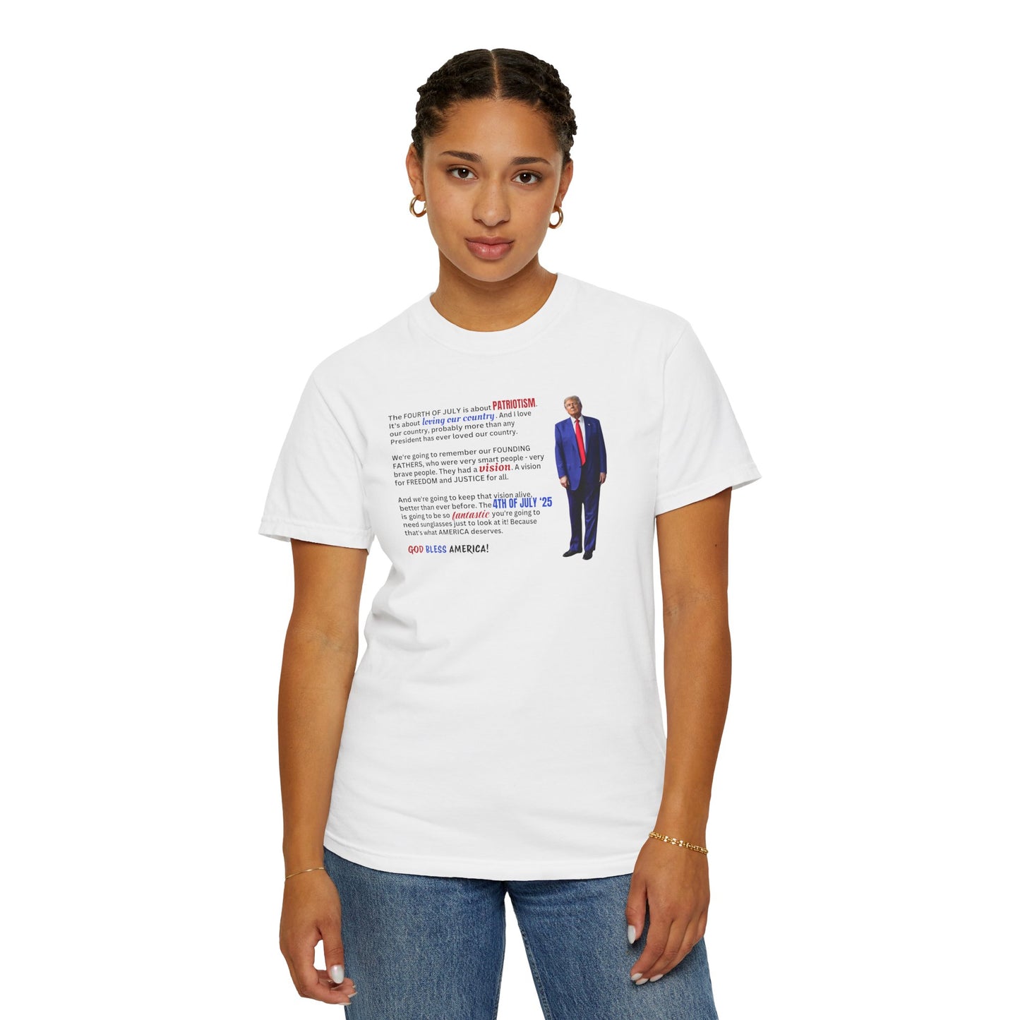 Trump 2025 4th of July Unisex T-Shirt