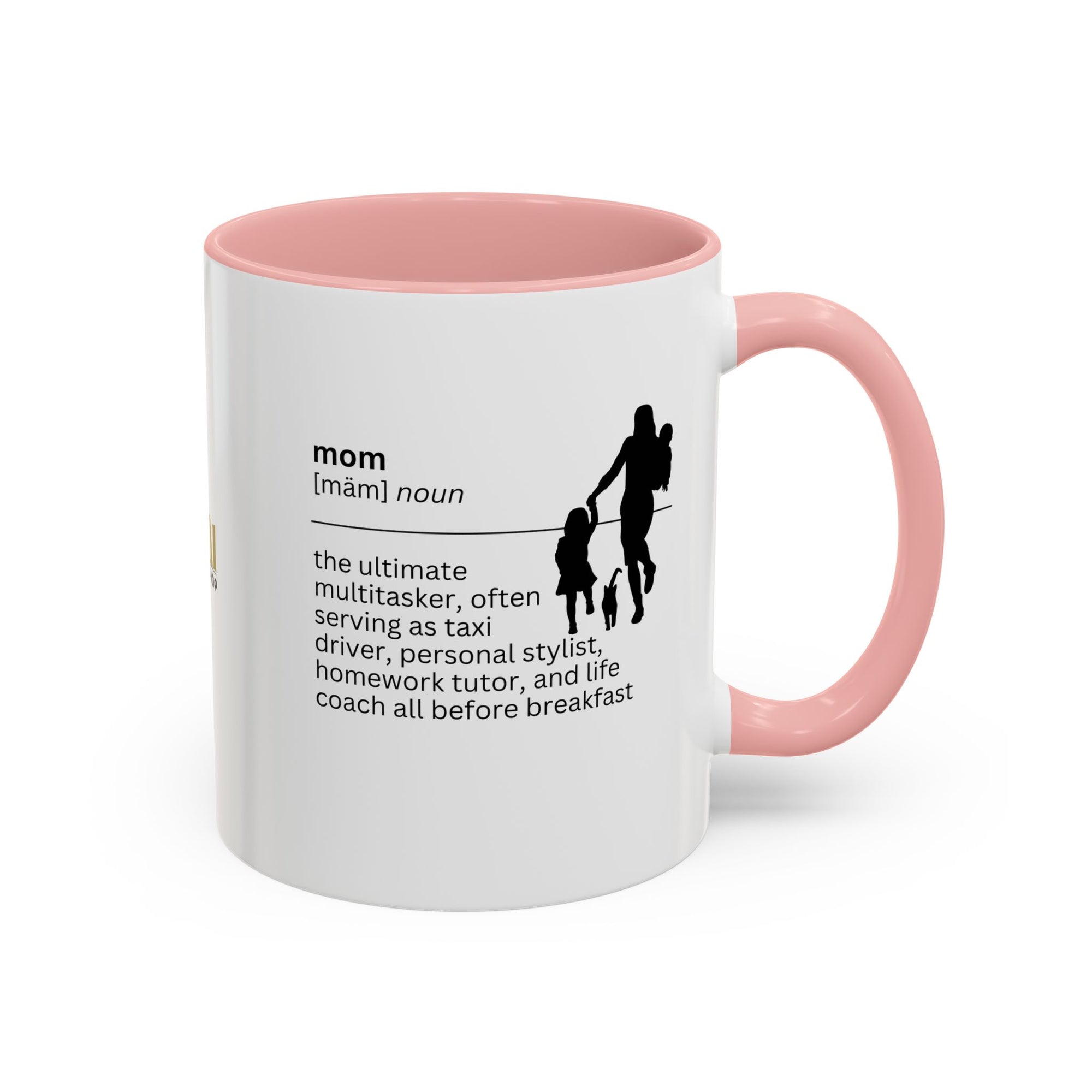 Mom Multitasker Accent Coffee Mug - Perfect Gift for Moms