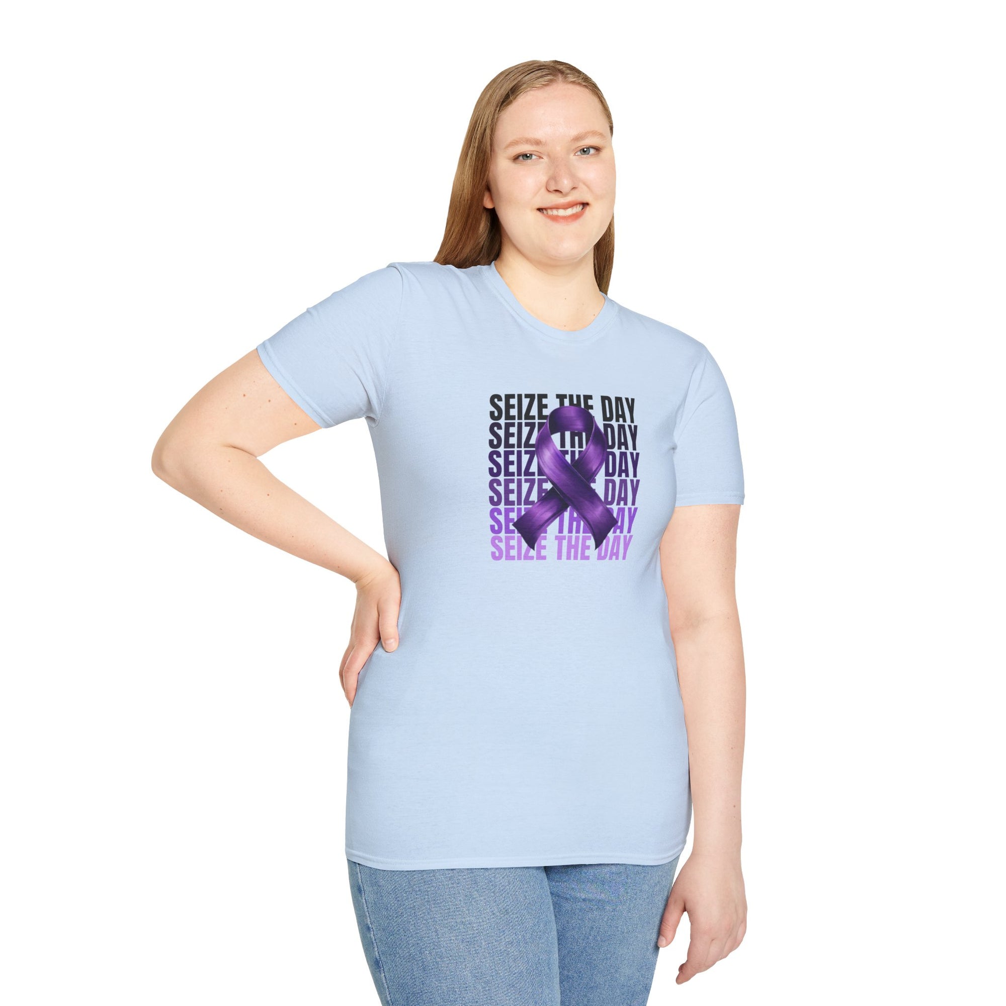 Empowering 'Seize the Day' Unisex T-Shirt