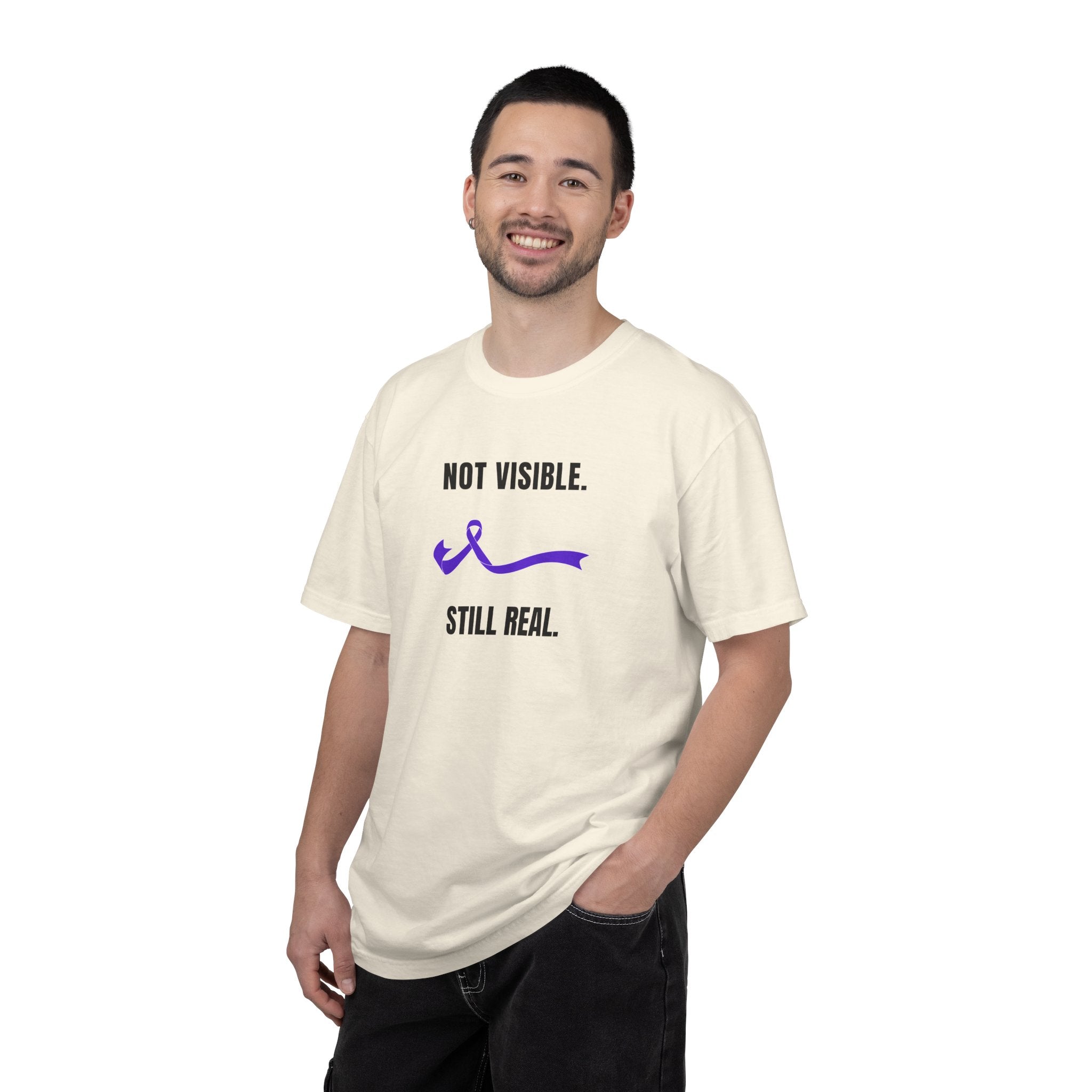 Not Visible. Still Real. T-Shirt – Epilepsy Awareness Apparel