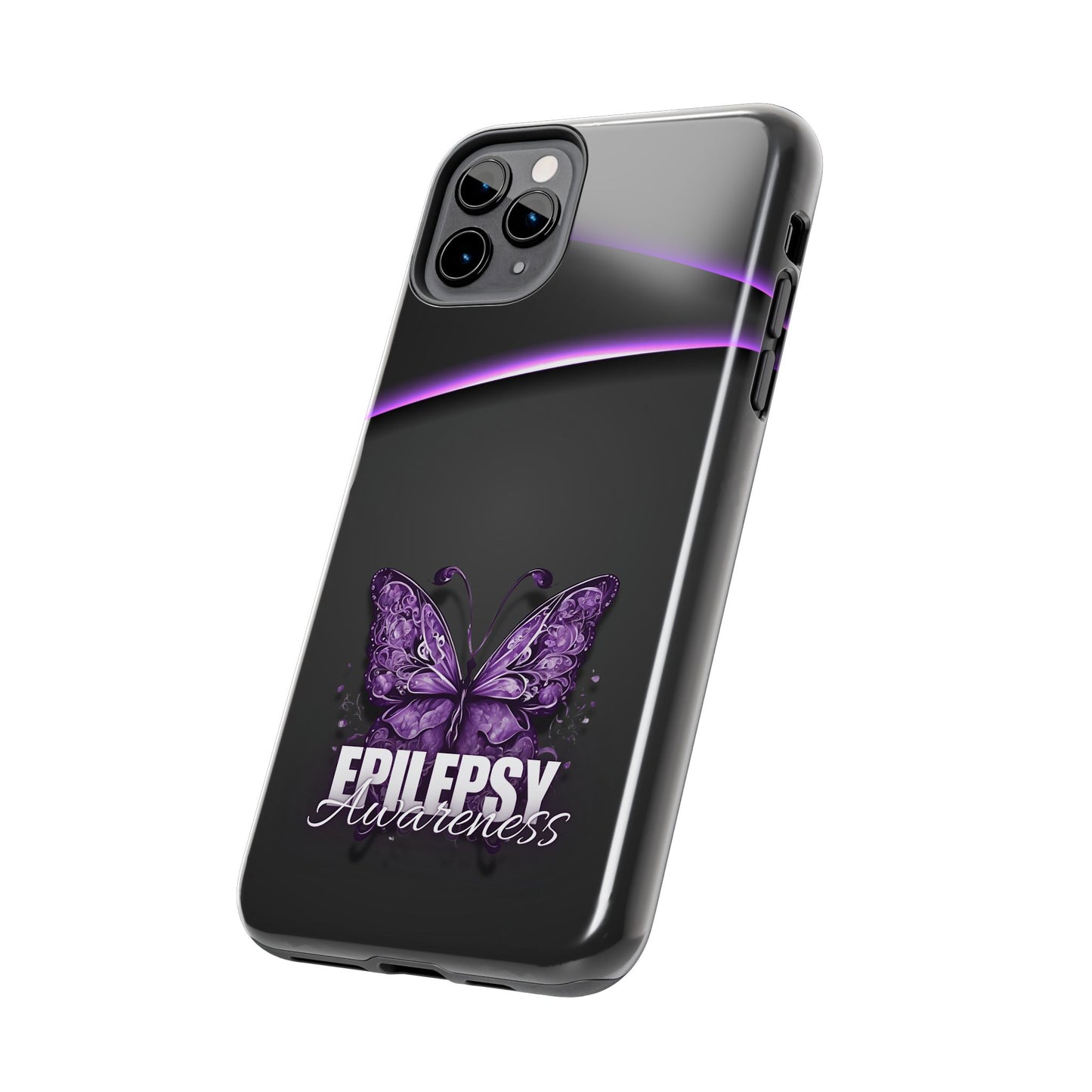 Epilepsy Awareness Butterfly Tough Phone Cases