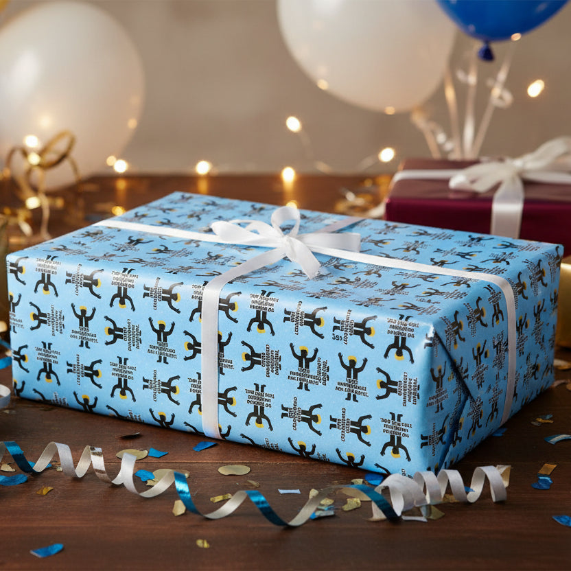 “World-Class Snowflakes” Political Parody Gift Wrap