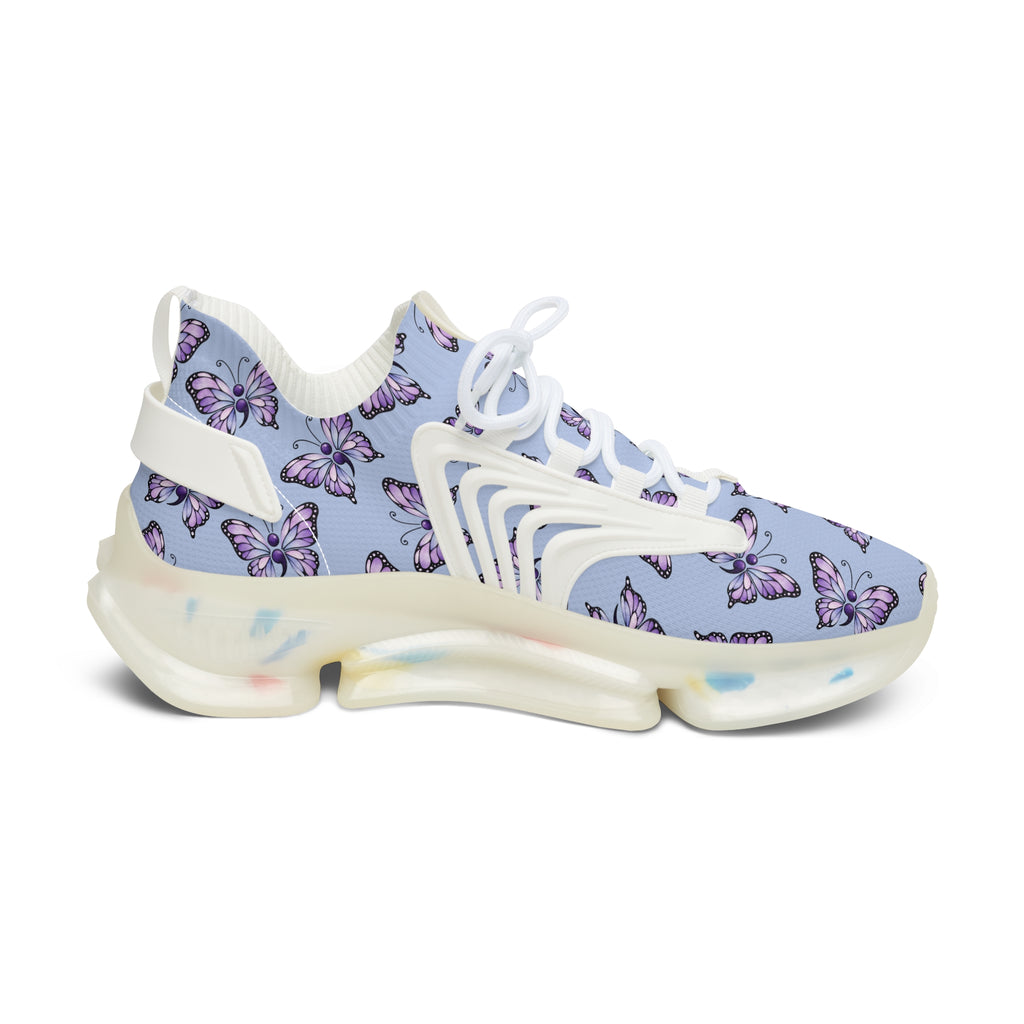 Women’s Semicolon Butterfly Sneakers | Suicide Awareness Shoes