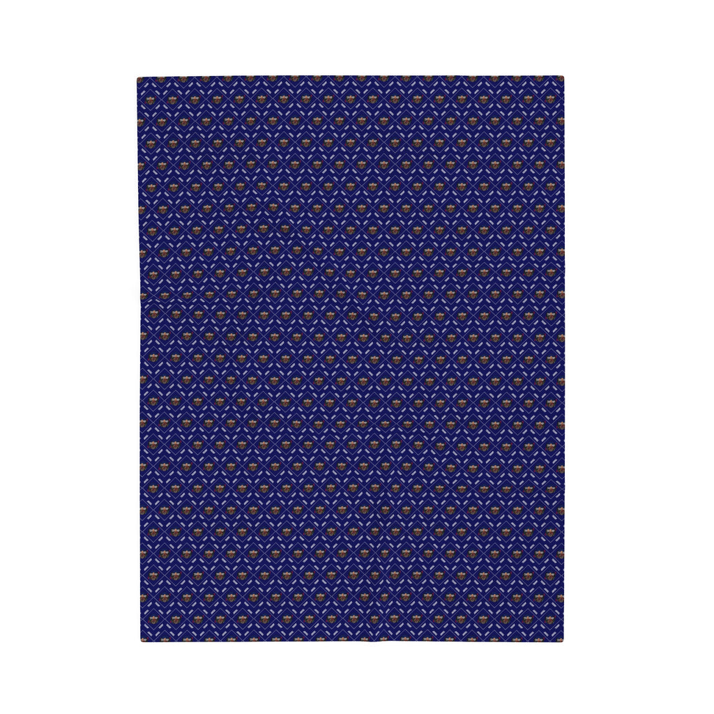 Trump Pattern Velveteen Plush Blanket