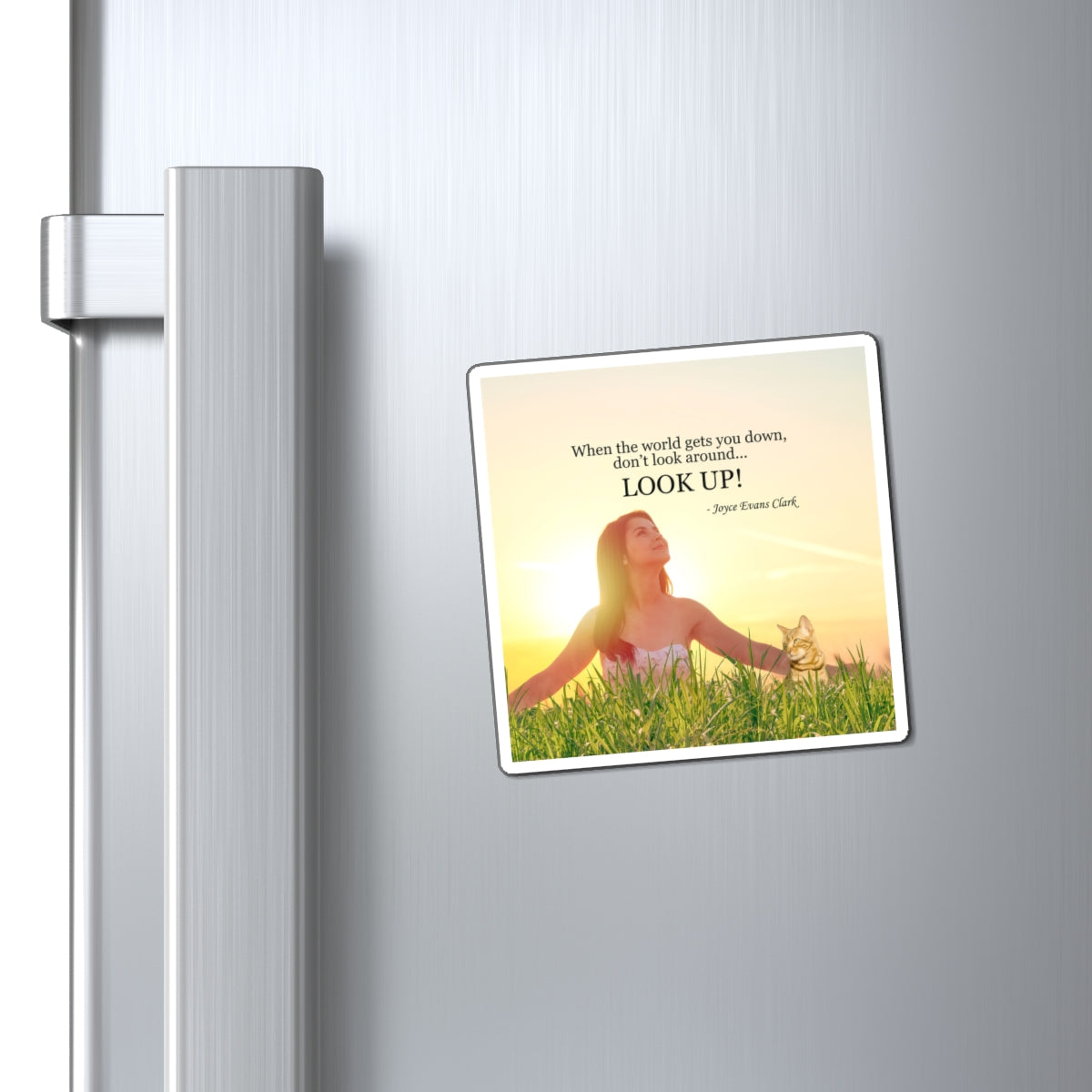 Don't Look Around - Look Up Magnets