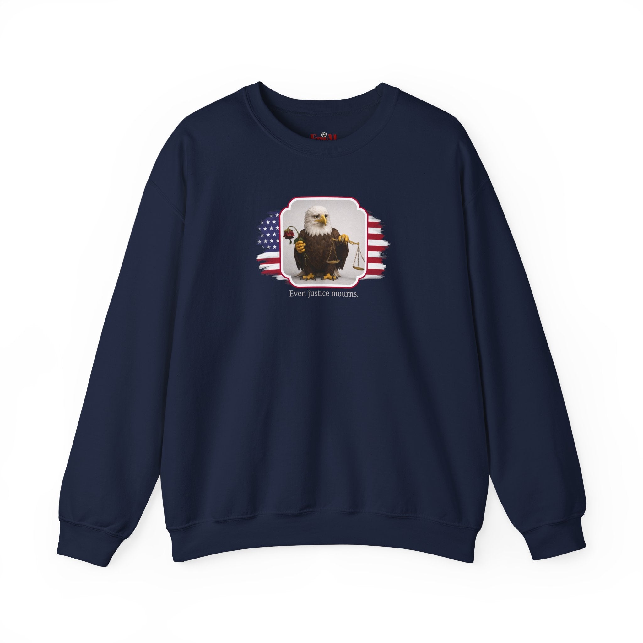 Even Justice Mourns Political Parody Sweatshirt