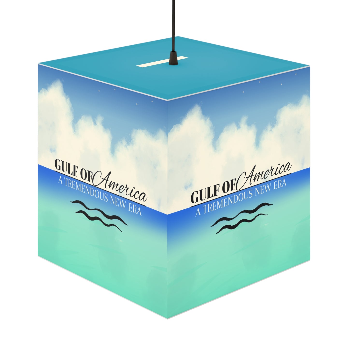 Gulf of America Light Cube Lamp