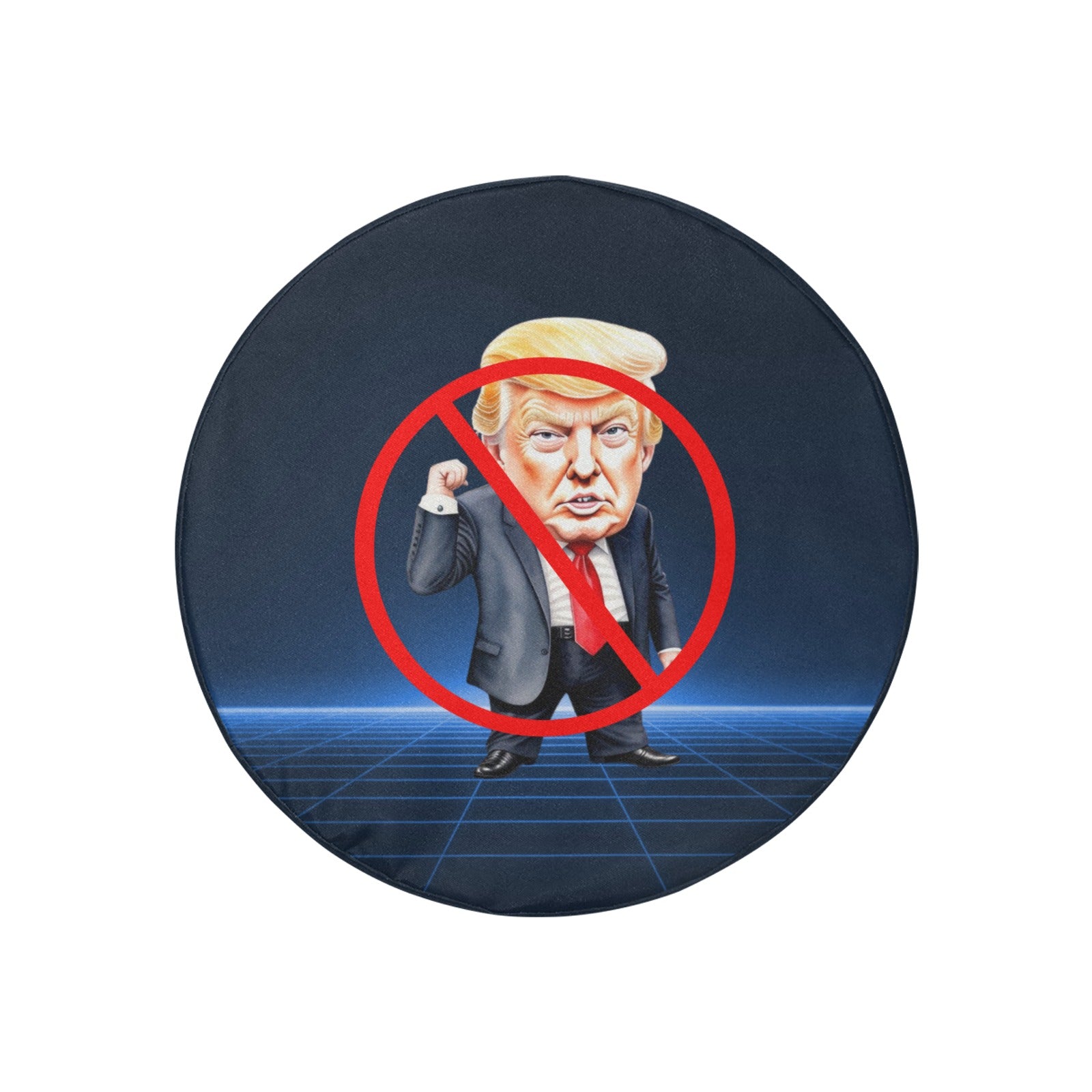 Anti-Trump Spare Tire Cover (Small)(15")