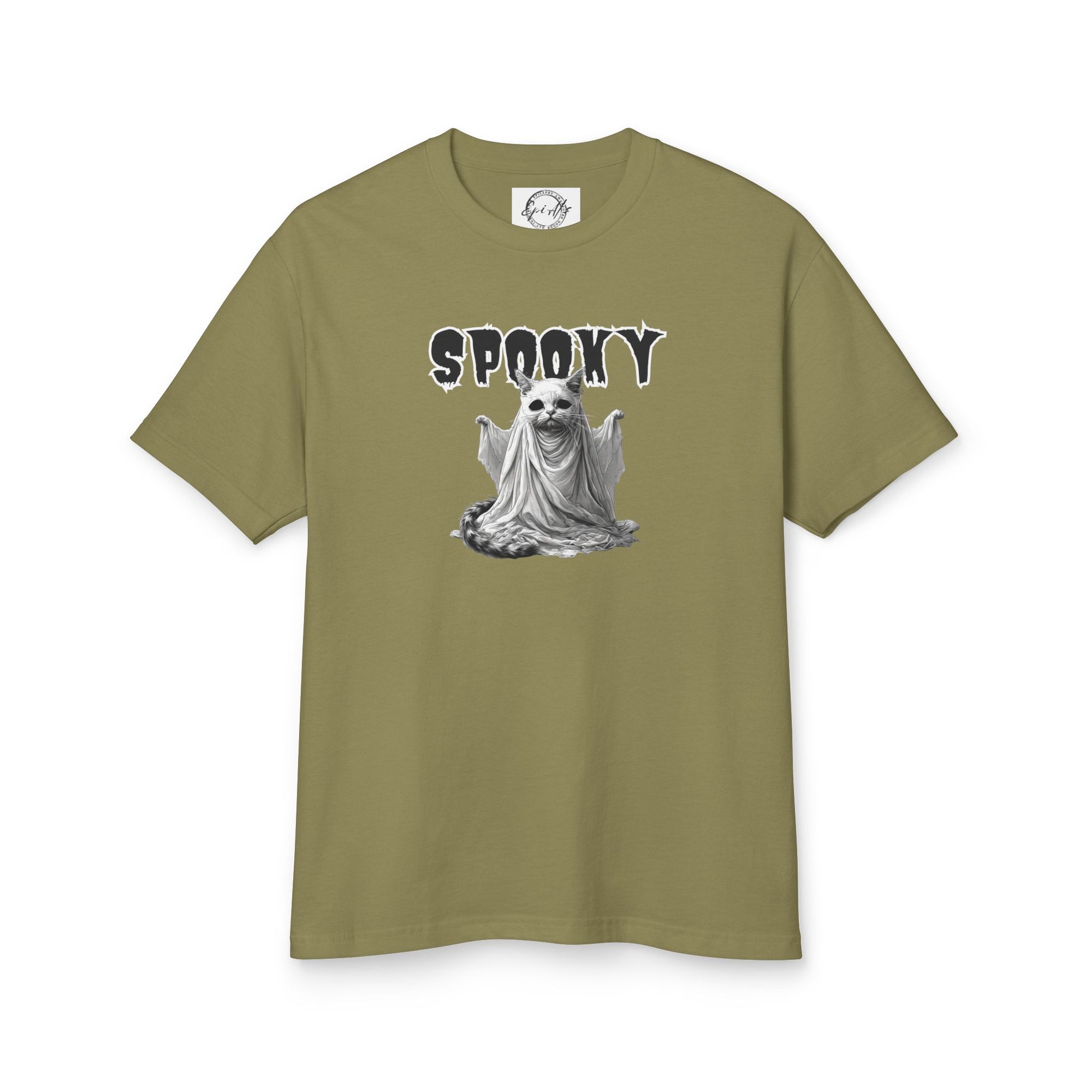 Spooky Ghost Kitty Unisex Tee, Halloween Shirt