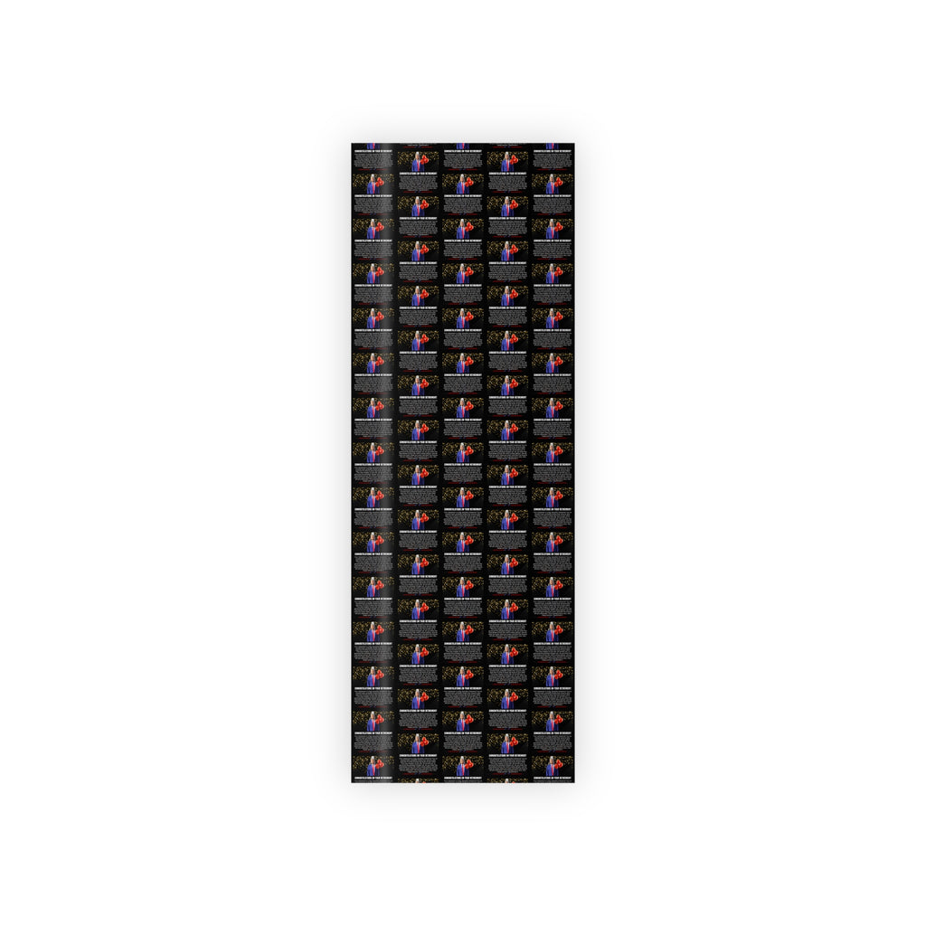 Trump Retirement Gift Wrapping Paper Rolls, 1pc