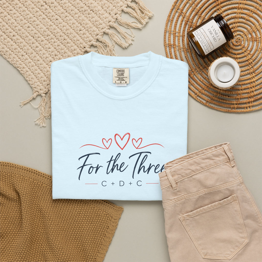 For the Three C + D + C Memorial T-Shirt