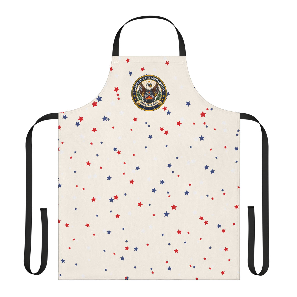Bureau of Backyard Grilling Patriotic Apron