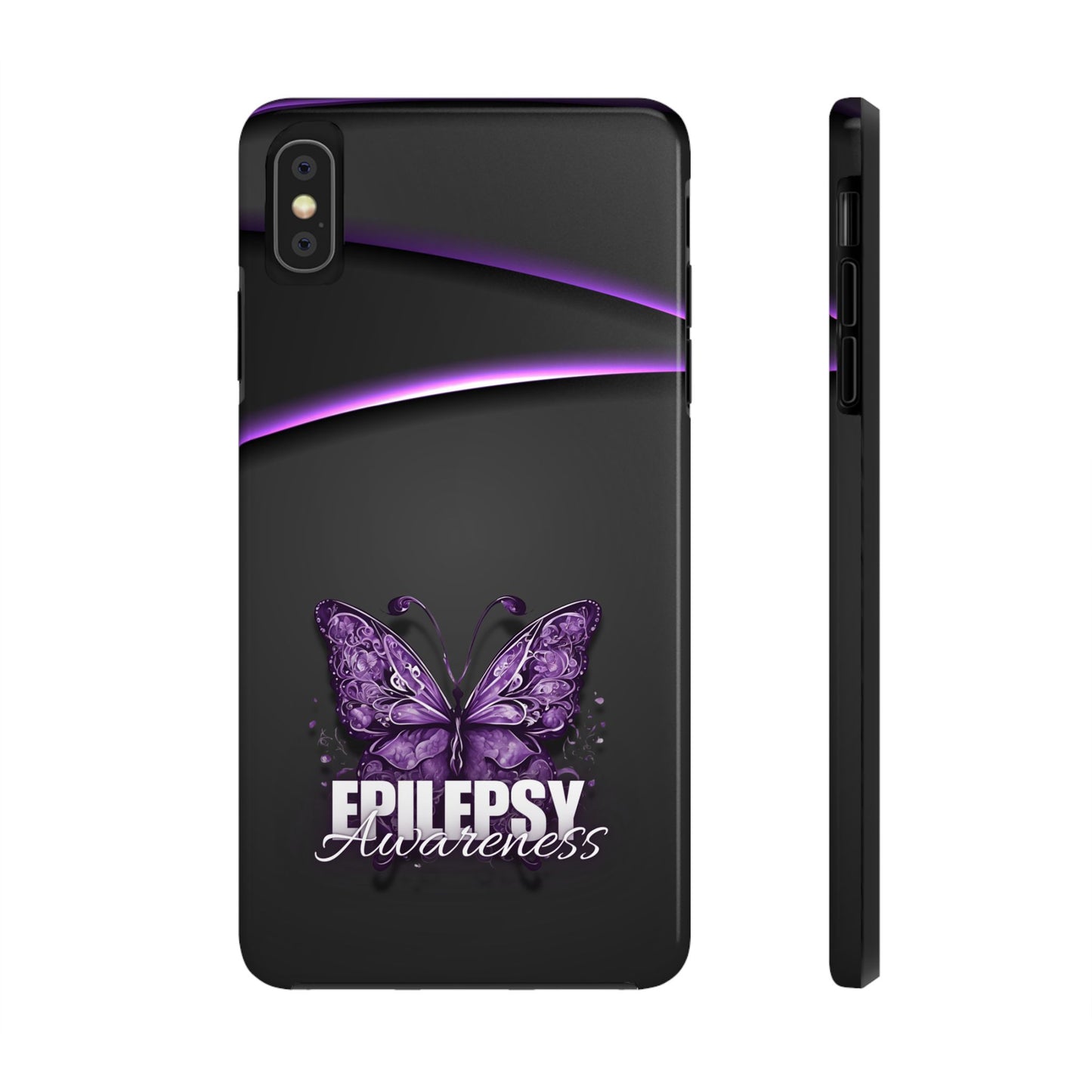 Epilepsy Awareness Butterfly Tough Phone Cases