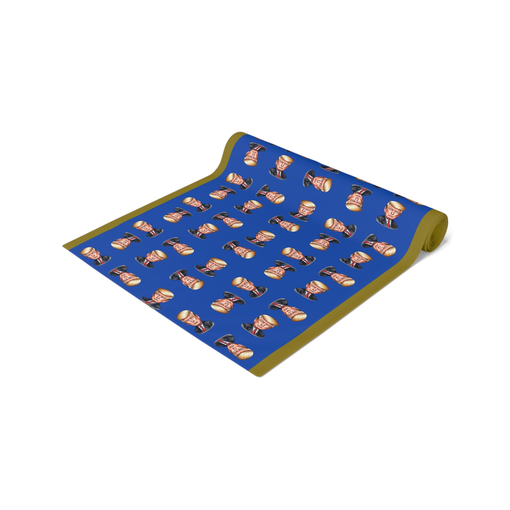 Vibrant Trump Face Table Runner