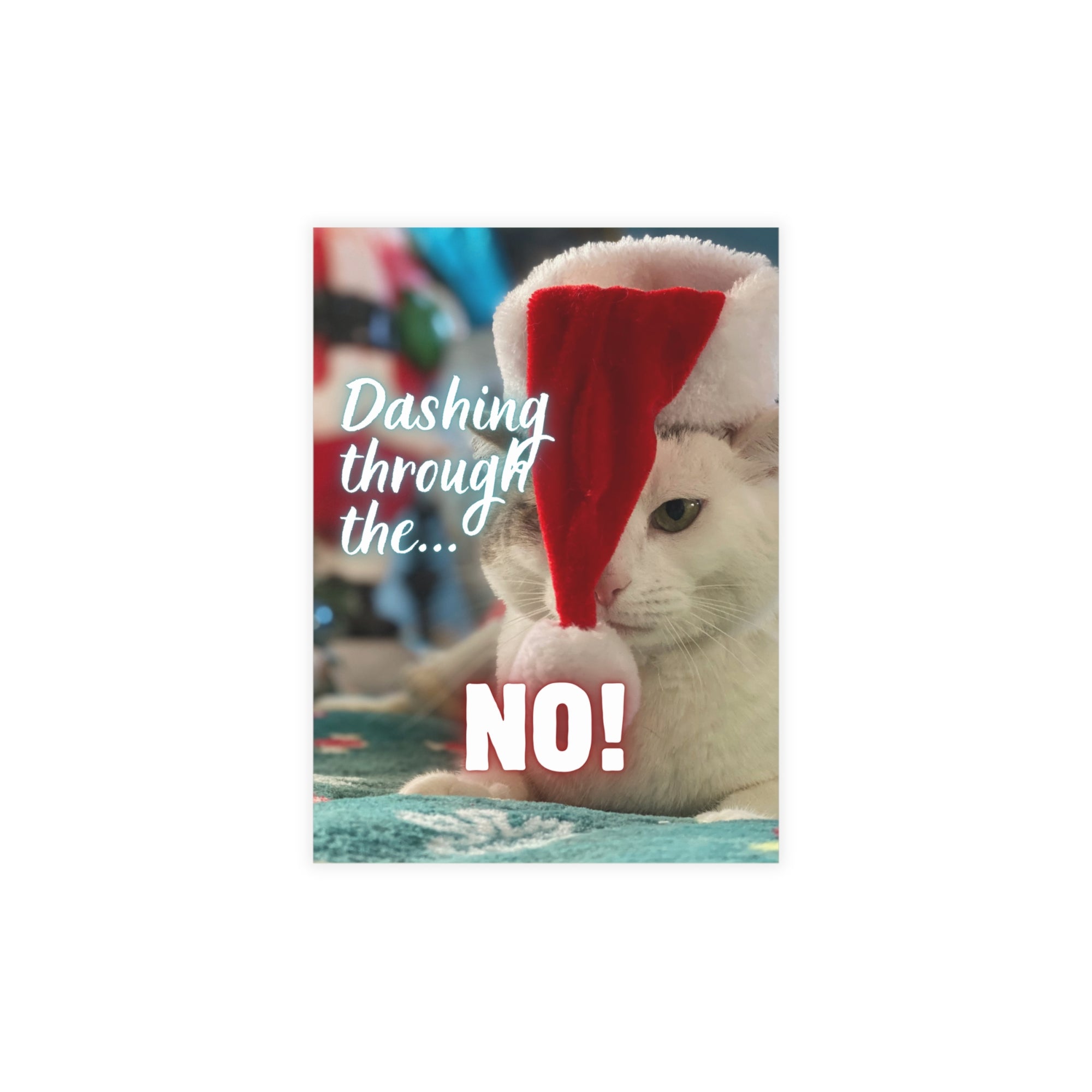 Dashing Through the No Postcard Bundles (envelopes included)