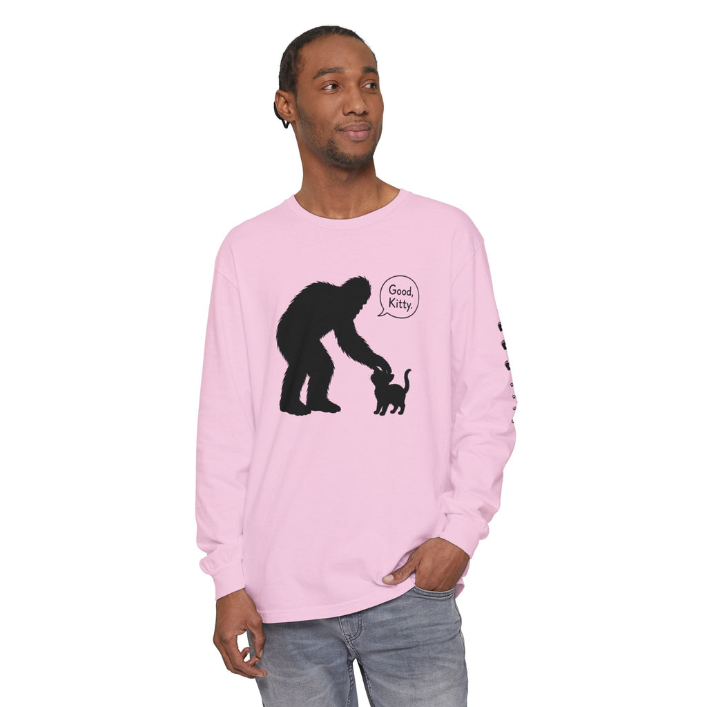 Bigfoot & Kitty “Good, Kitty.” Long Sleeve Shirt