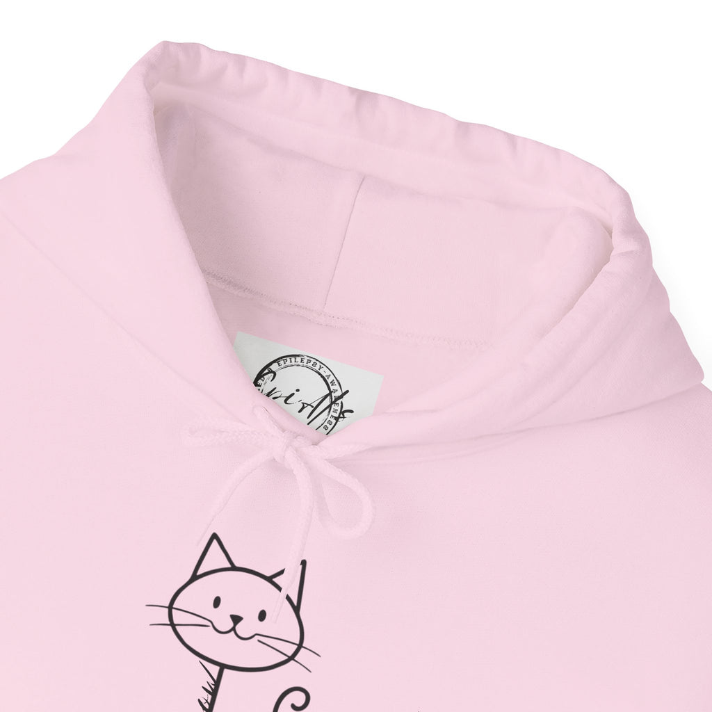 Cozy Stick Cat Lover Hoodie