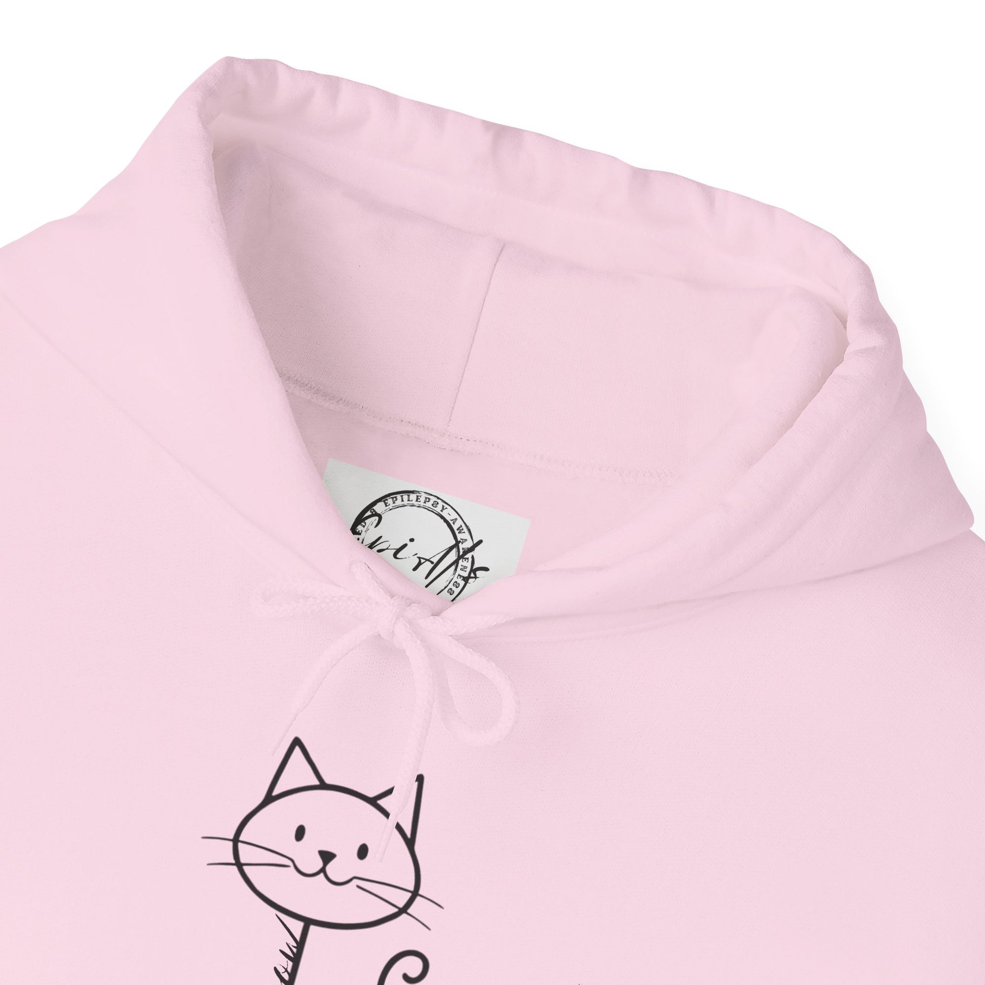 Cozy Stick Cat Lover Hoodie