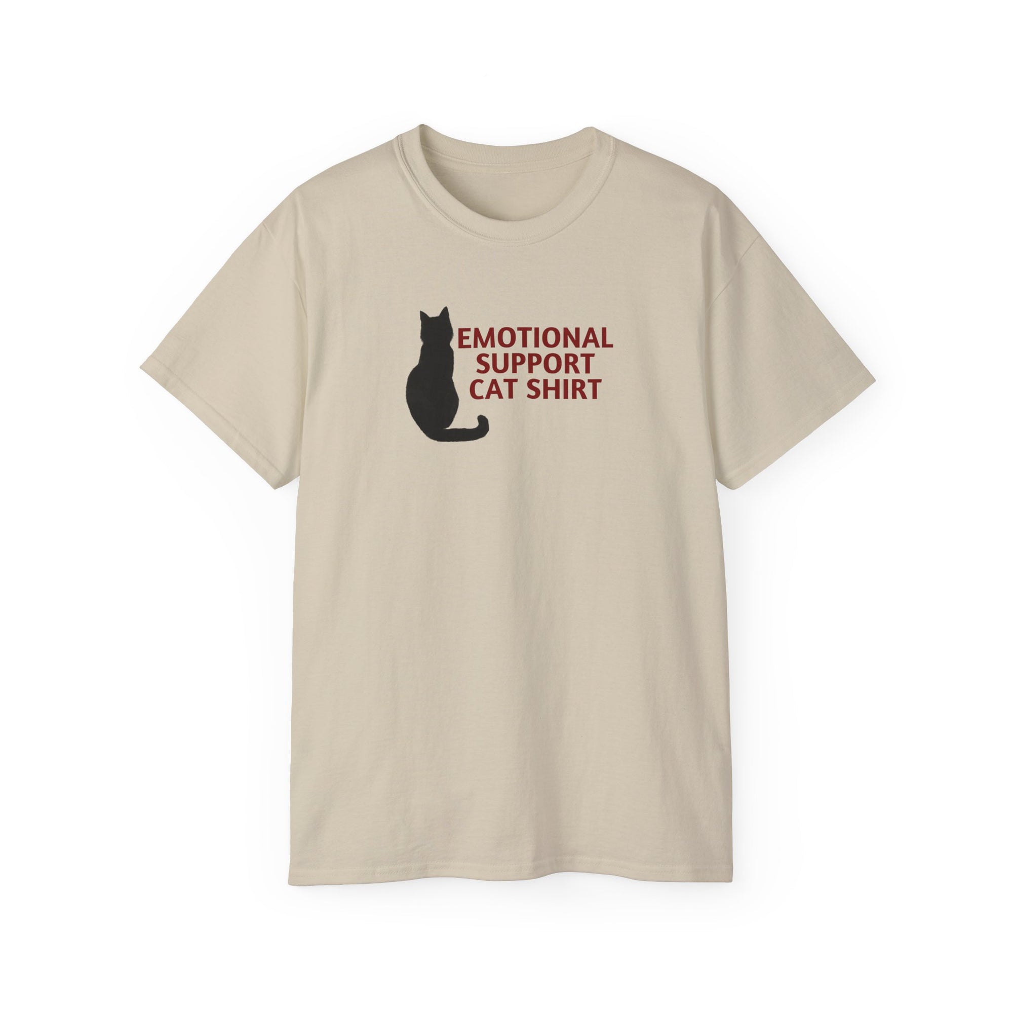 Emotional Support Cat Shirt, Unisex Ultra Cotton Tee