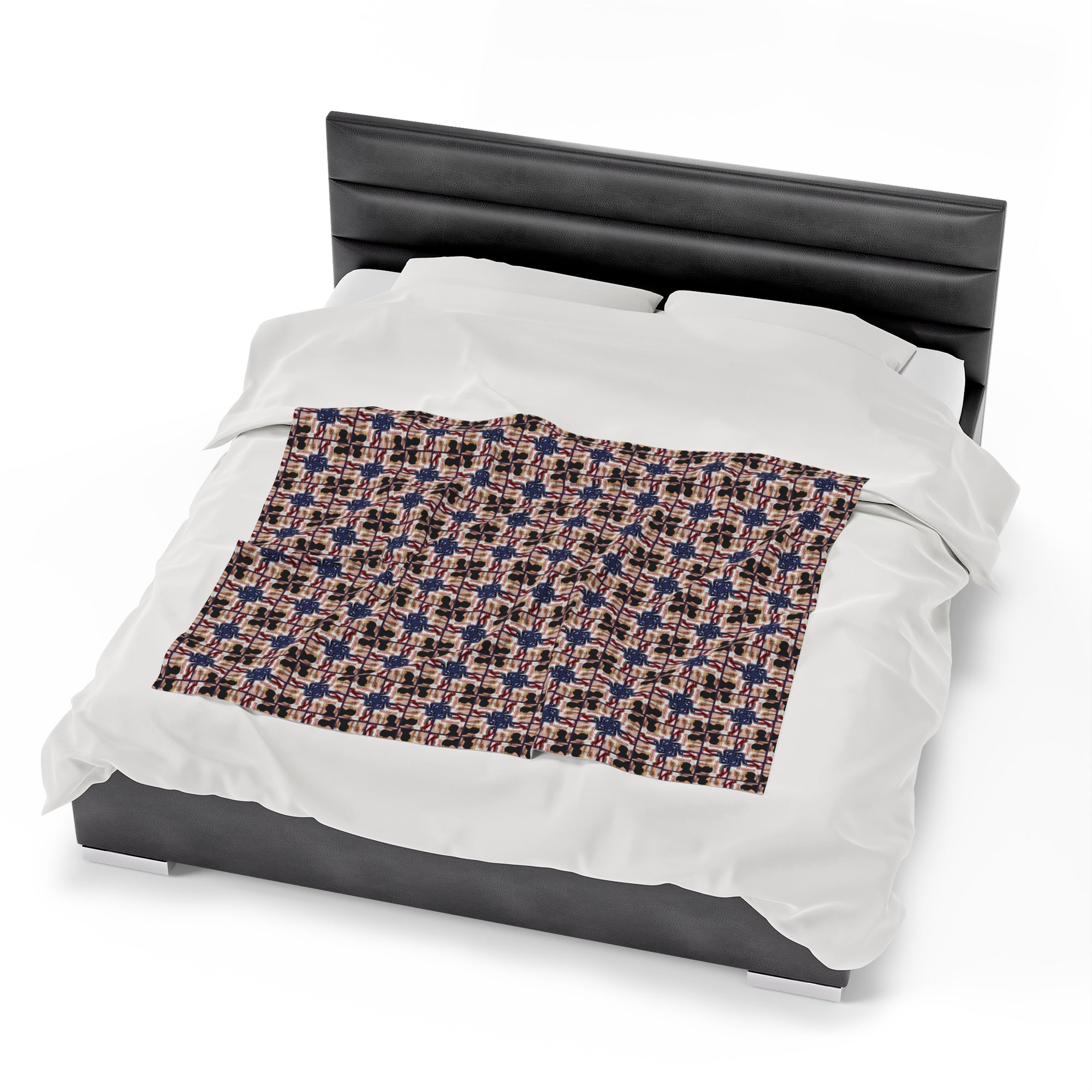 Trump Revolution of Common Sense Velveteen Plush Blanket