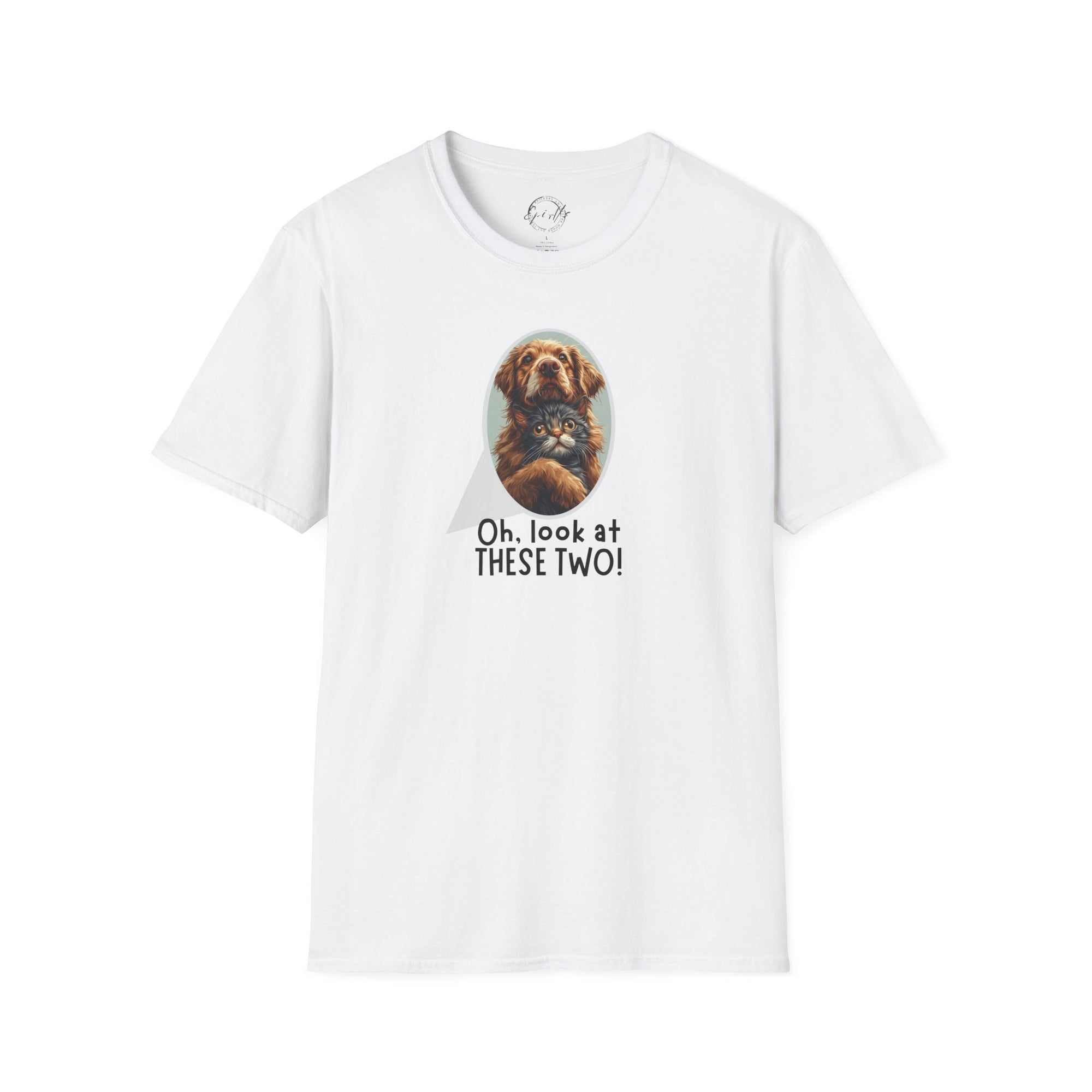 Oh Look at These Two! Unisex Softstyle T-Shirt
