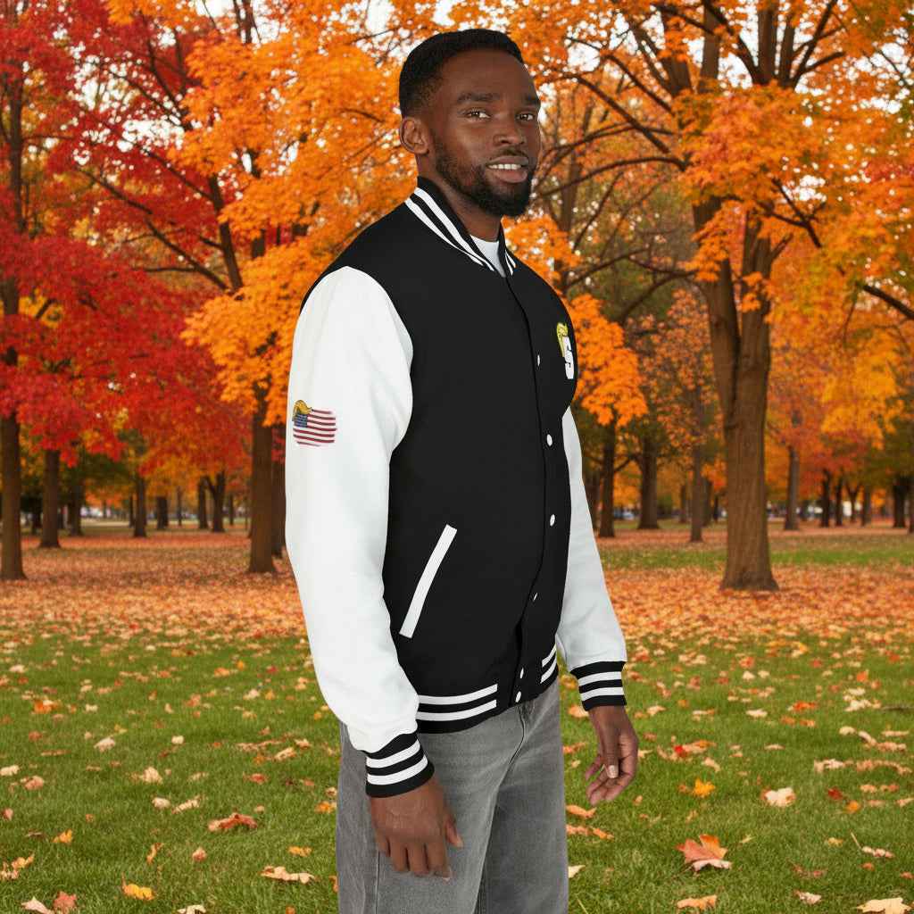 All American Swoop Team Letterman Jacket – Varsity Parody Edition