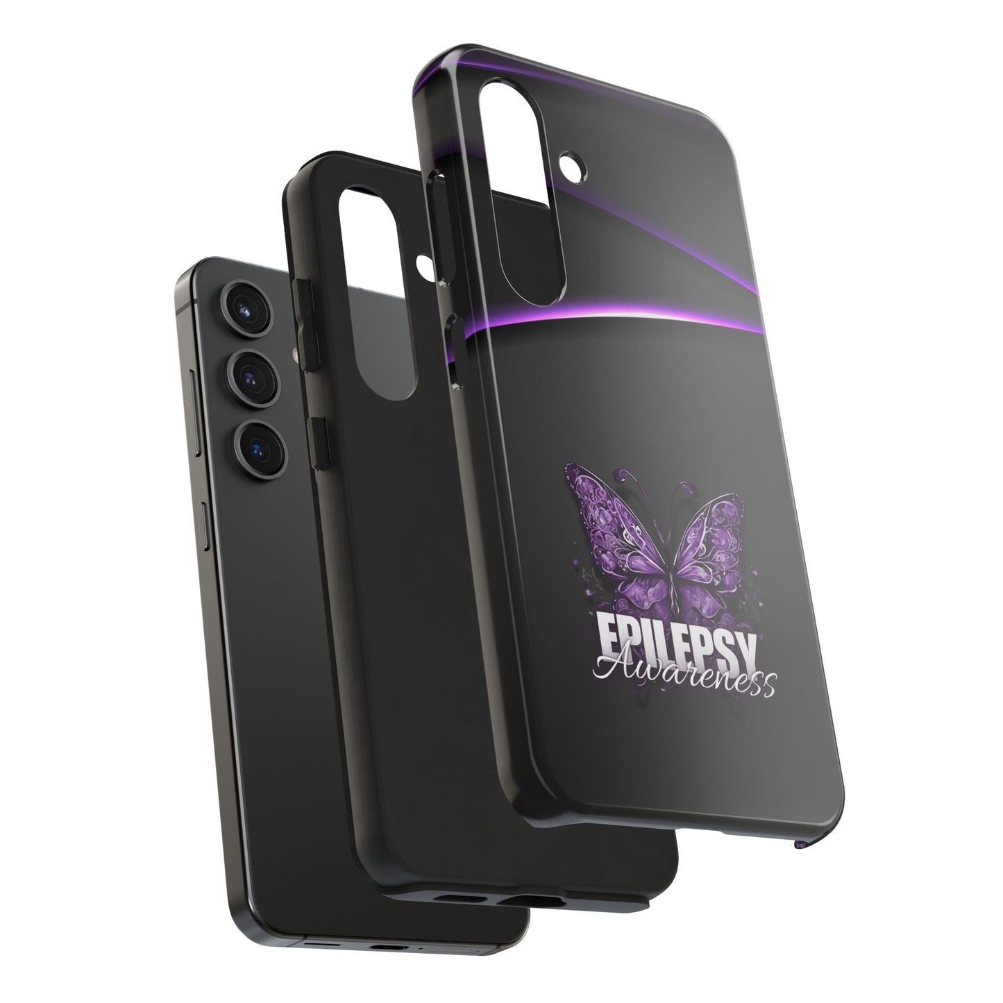 Epilepsy Awareness Butterfly Tough Phone Cases