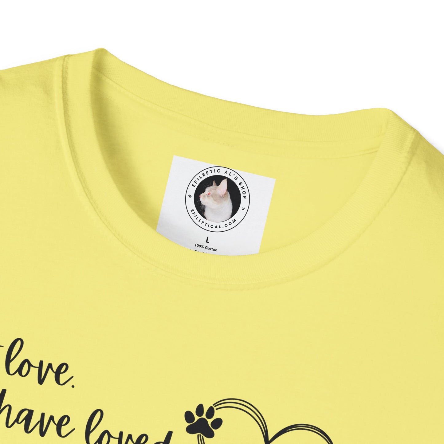 I Love Unisex Softstyle T - Shirt - T - Shirt - Epileptic Al’s Shop