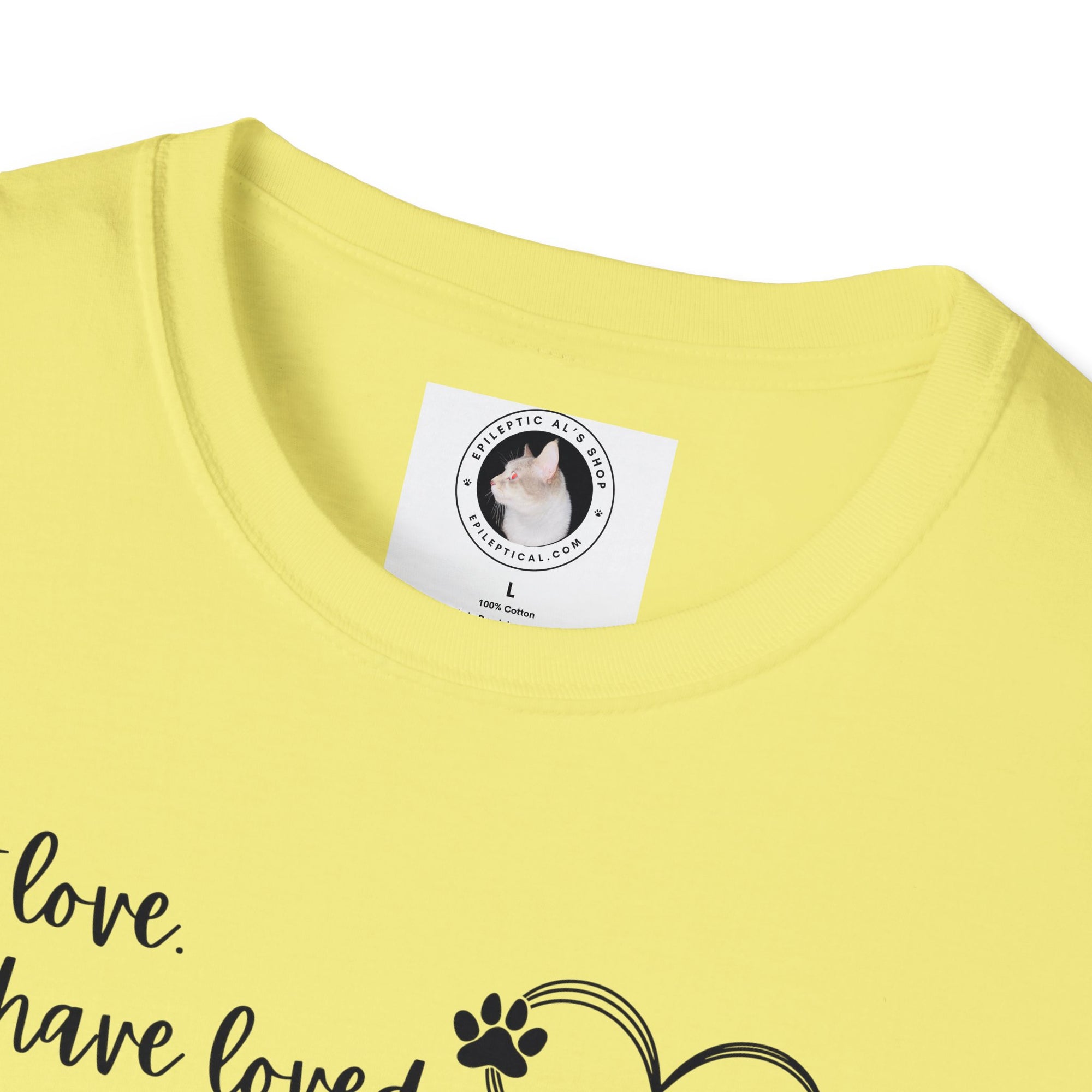 I Love Unisex Softstyle T - Shirt - T - Shirt - Epileptic Al’s Shop