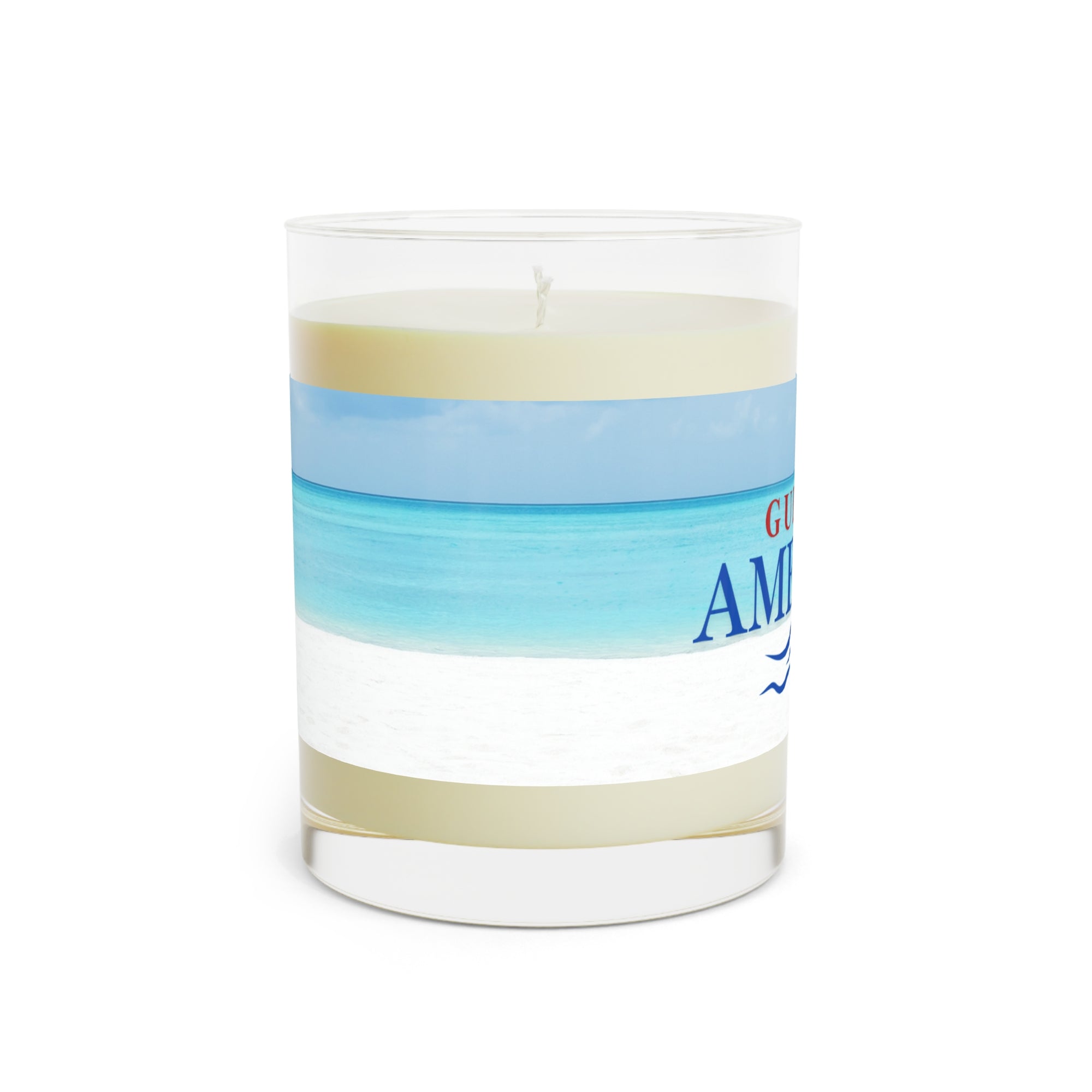 American Gulf Beach Scented Candle, 11oz Full Glass