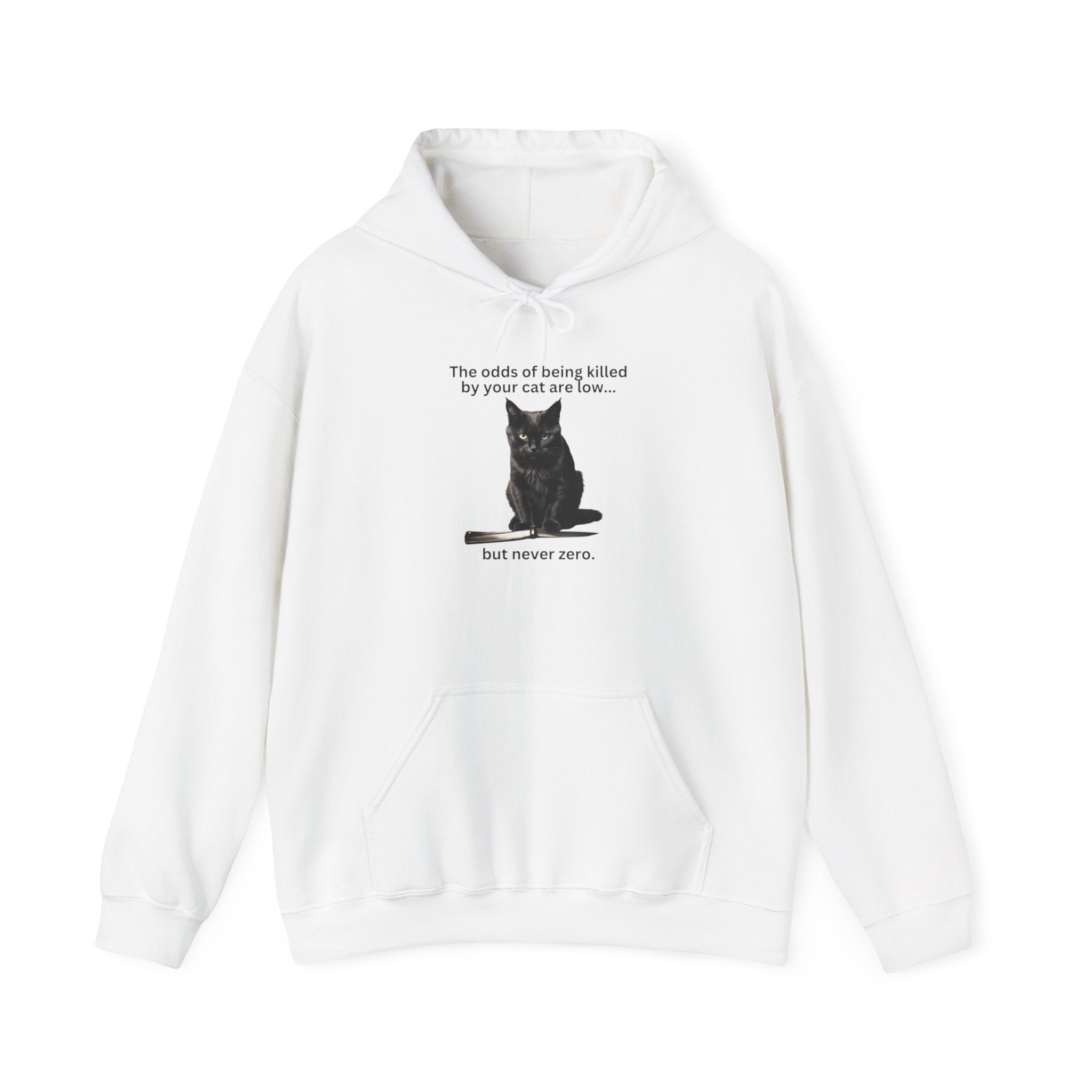 Photo depicting the ​Odds Unisex Heavy Blend™ Hooded Sweatshirt from EpiAl's Shop.