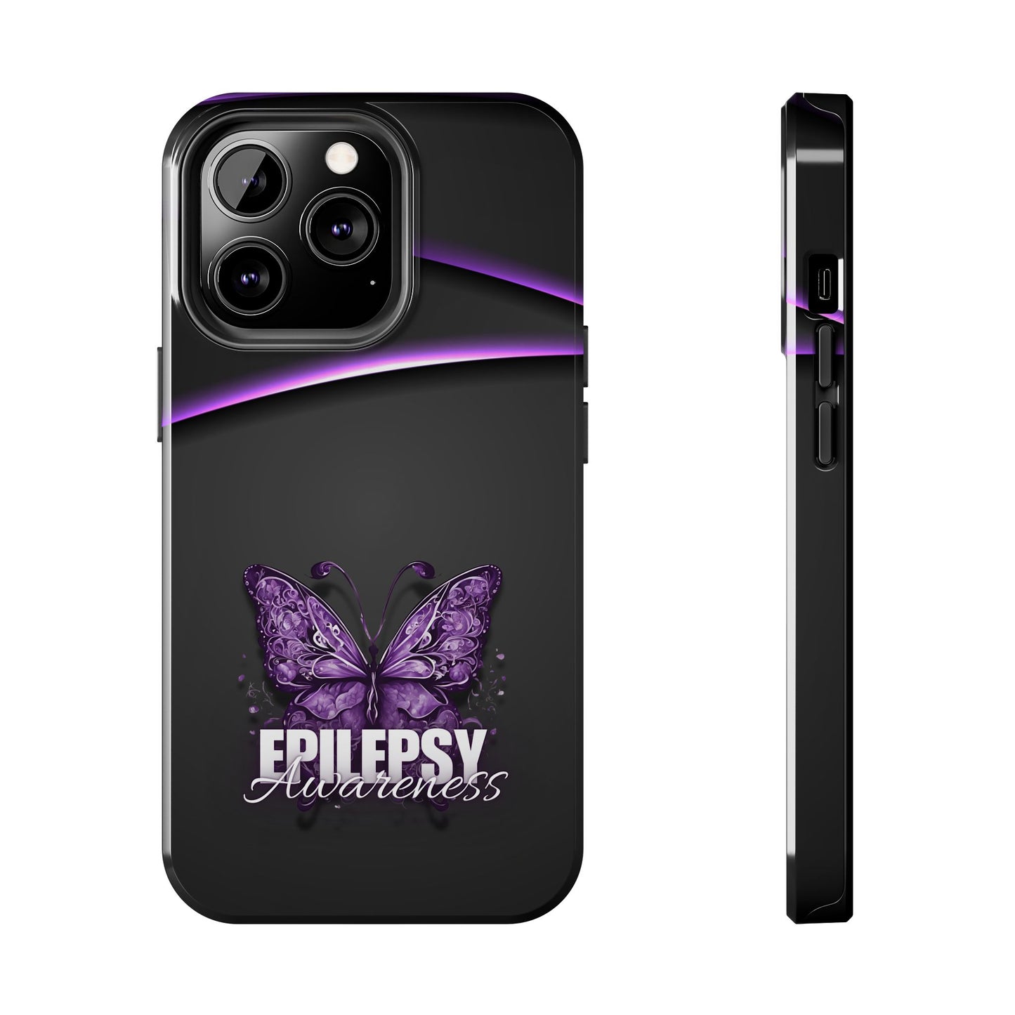 Epilepsy Awareness Butterfly Tough Phone Cases