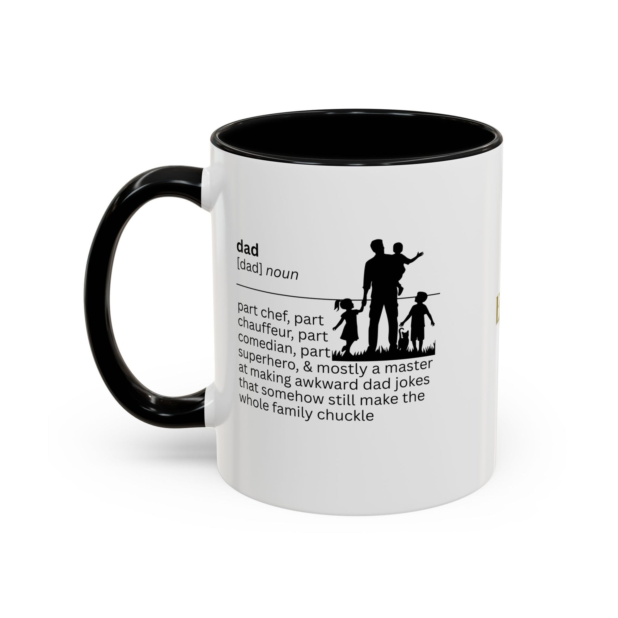 Dad Jokes Accent Coffee Mug - Perfect Gift for Dads