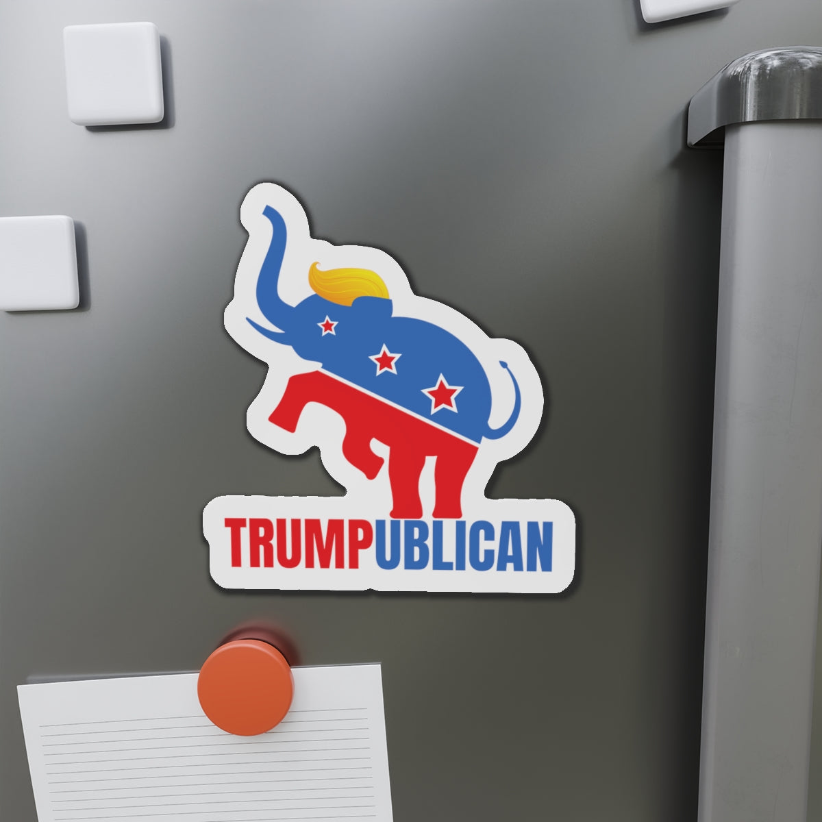 Trumpublican Die-Cut Magnet - Fun Patriotic Decor for Your Home Printify