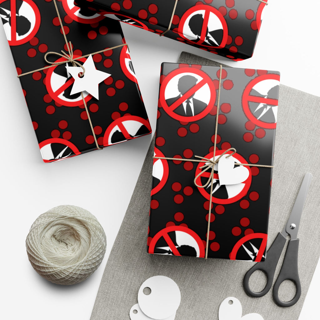 “Absolutely Not” Novelty Gift Wrap – Loud Opinions, Quiet Packaging