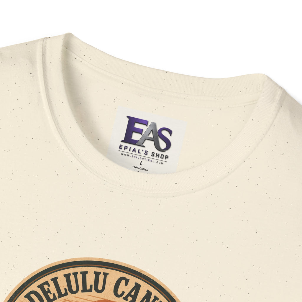 Delulu Canyon National Park Unisex T-Shirt | Funny Retro National Park Parody Tee