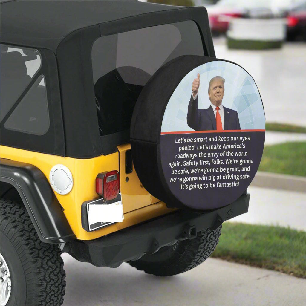 Trump Safe Spare Tire Cover (Small)(15")