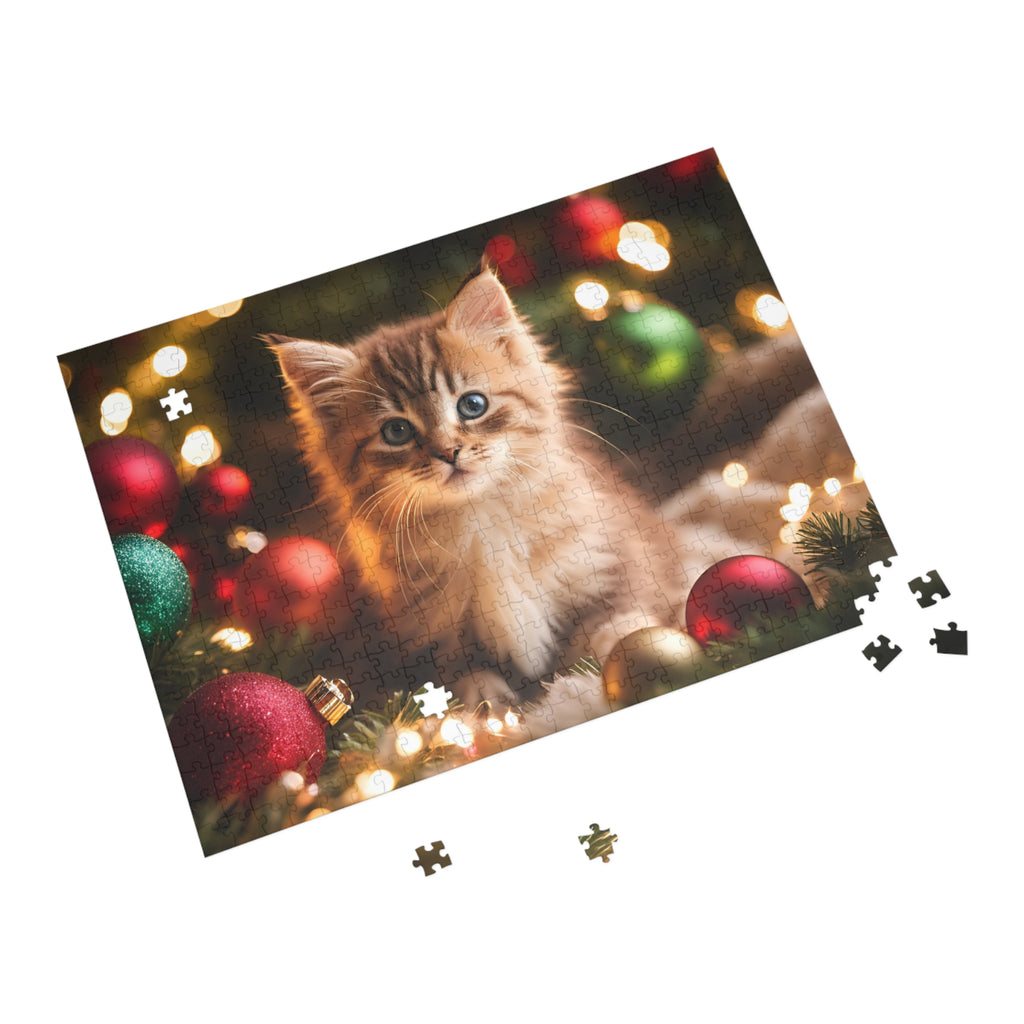 Kitten Christmas Puzzle (96, 252, 500, 1000-Piece)