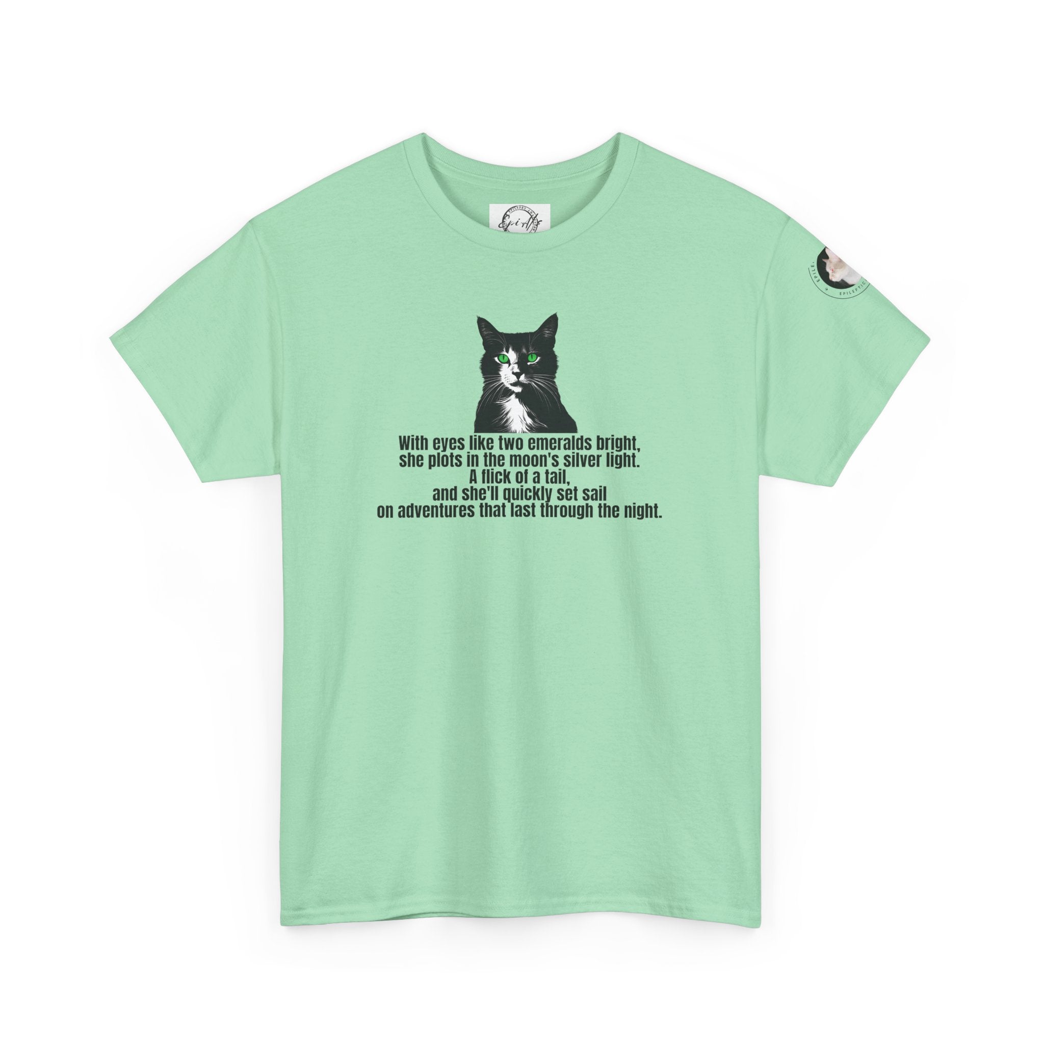 Emerald Eyed Mischief Unisex Heavy Cotton Tee - EpiAl's Shop