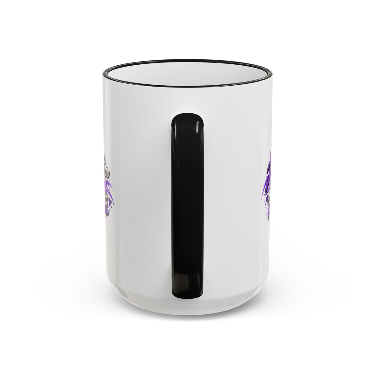 Life Isn’t a Flat Line Epilepsy Awareness Accent Mug — 11/15oz