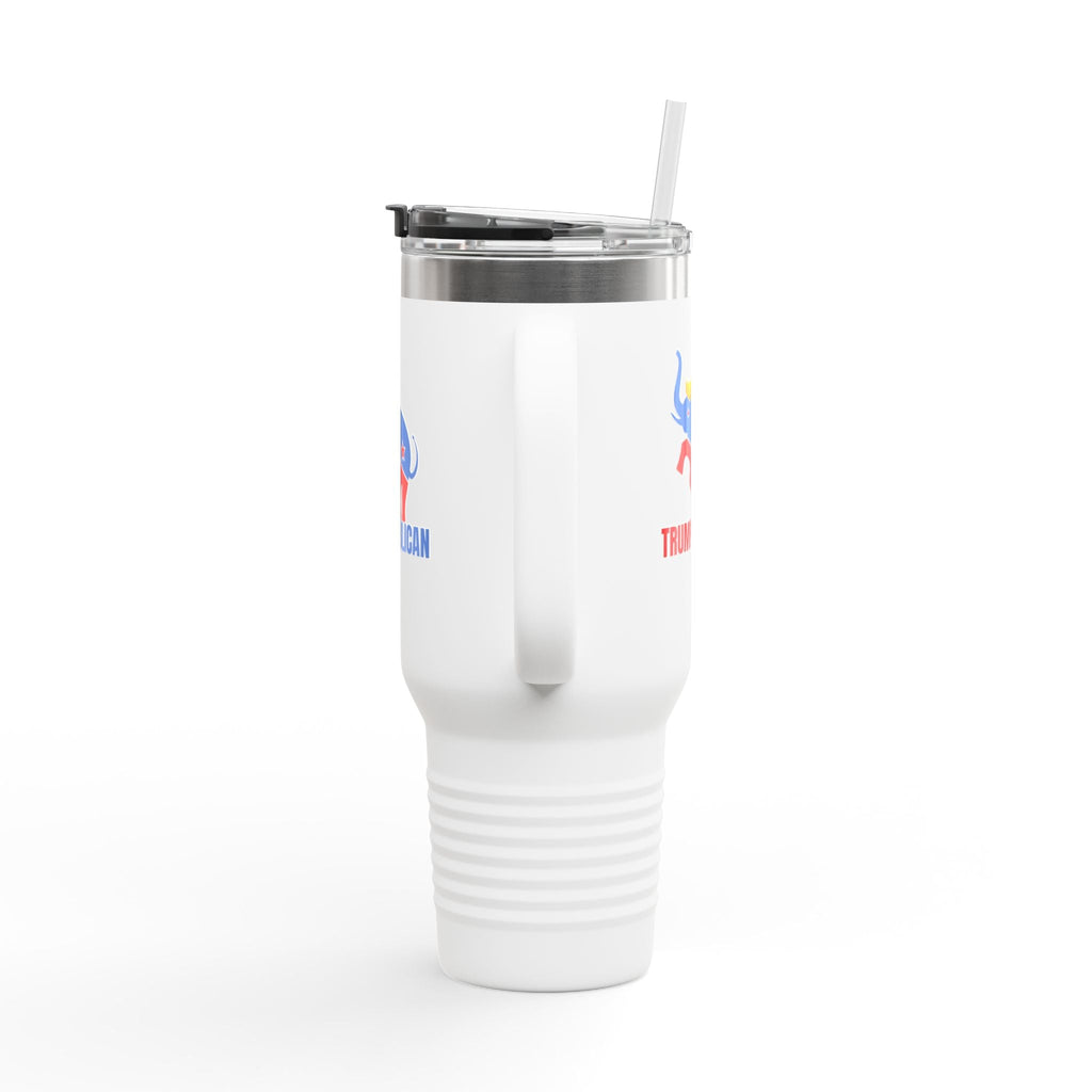 Trumpublican Patriotic Insulated Travel Mug - 40oz Printify