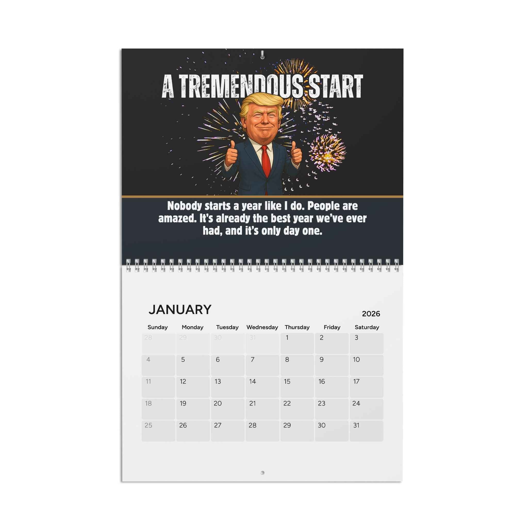 2026 Calendar: The Year of Tremendous Leadership