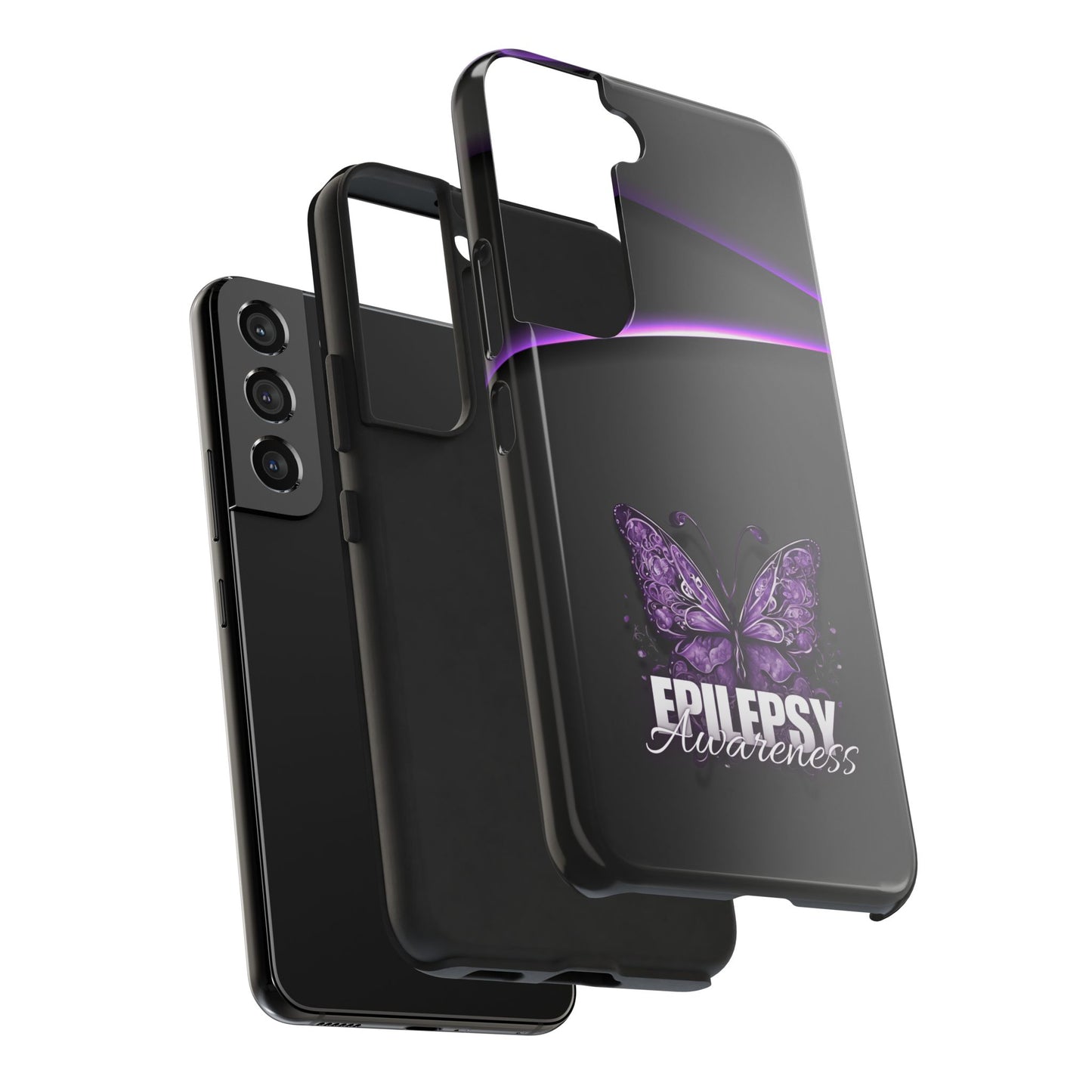 Epilepsy Awareness Butterfly Tough Phone Cases