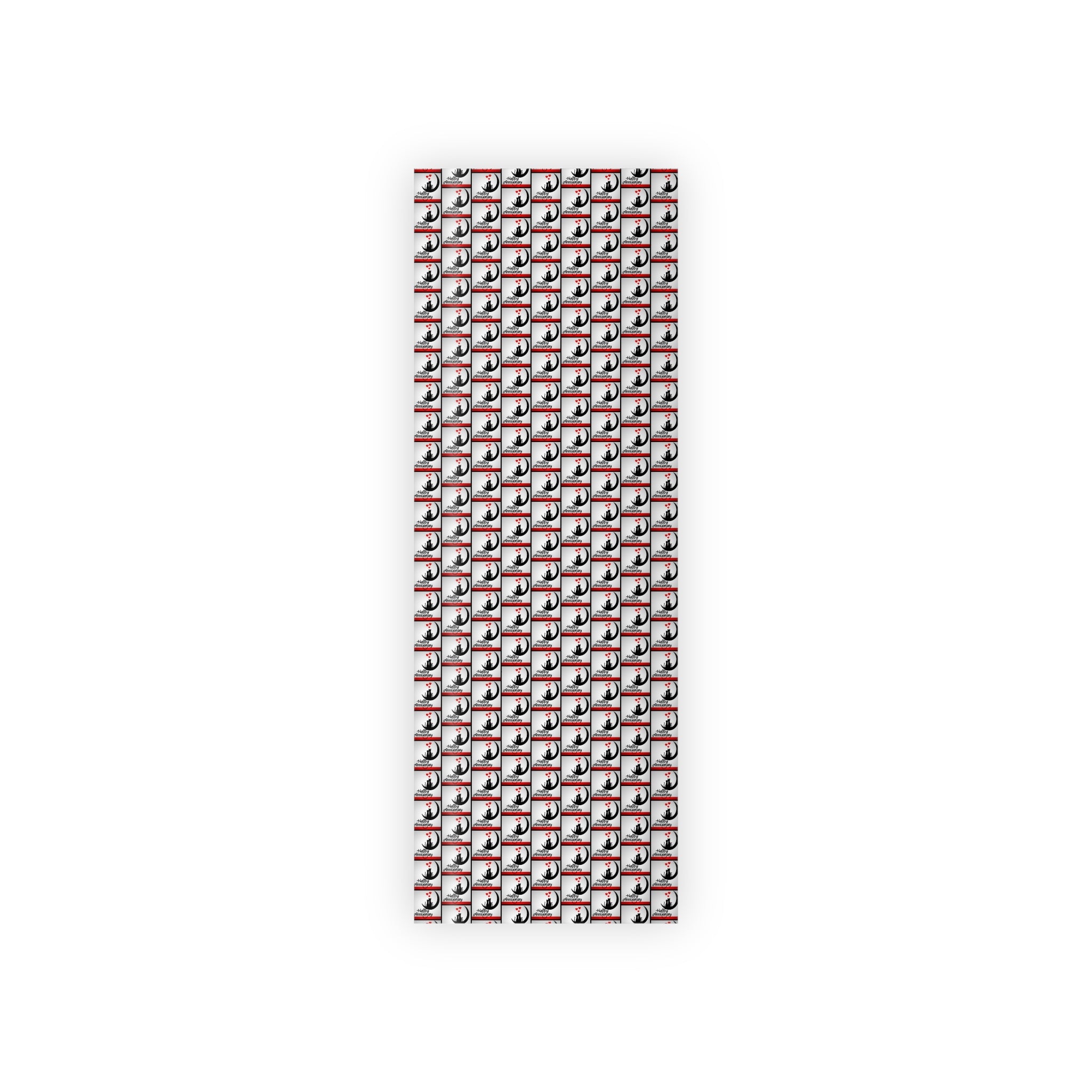 Happy Anniversary Kitties Gift Wrapping Paper Rolls, 1pc - EpiAl's Shop